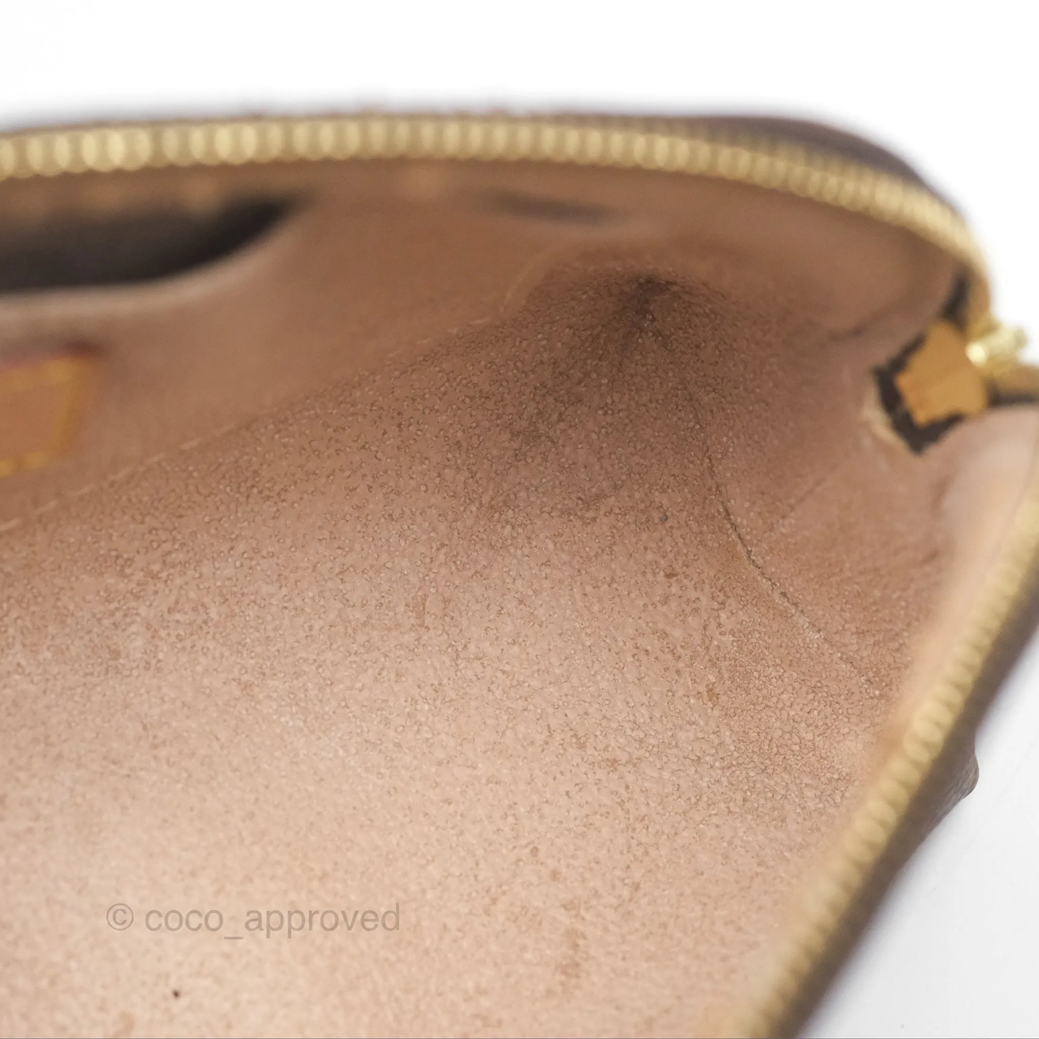 Louis Vuitton Cosmetic Pouch Monogram Canvas