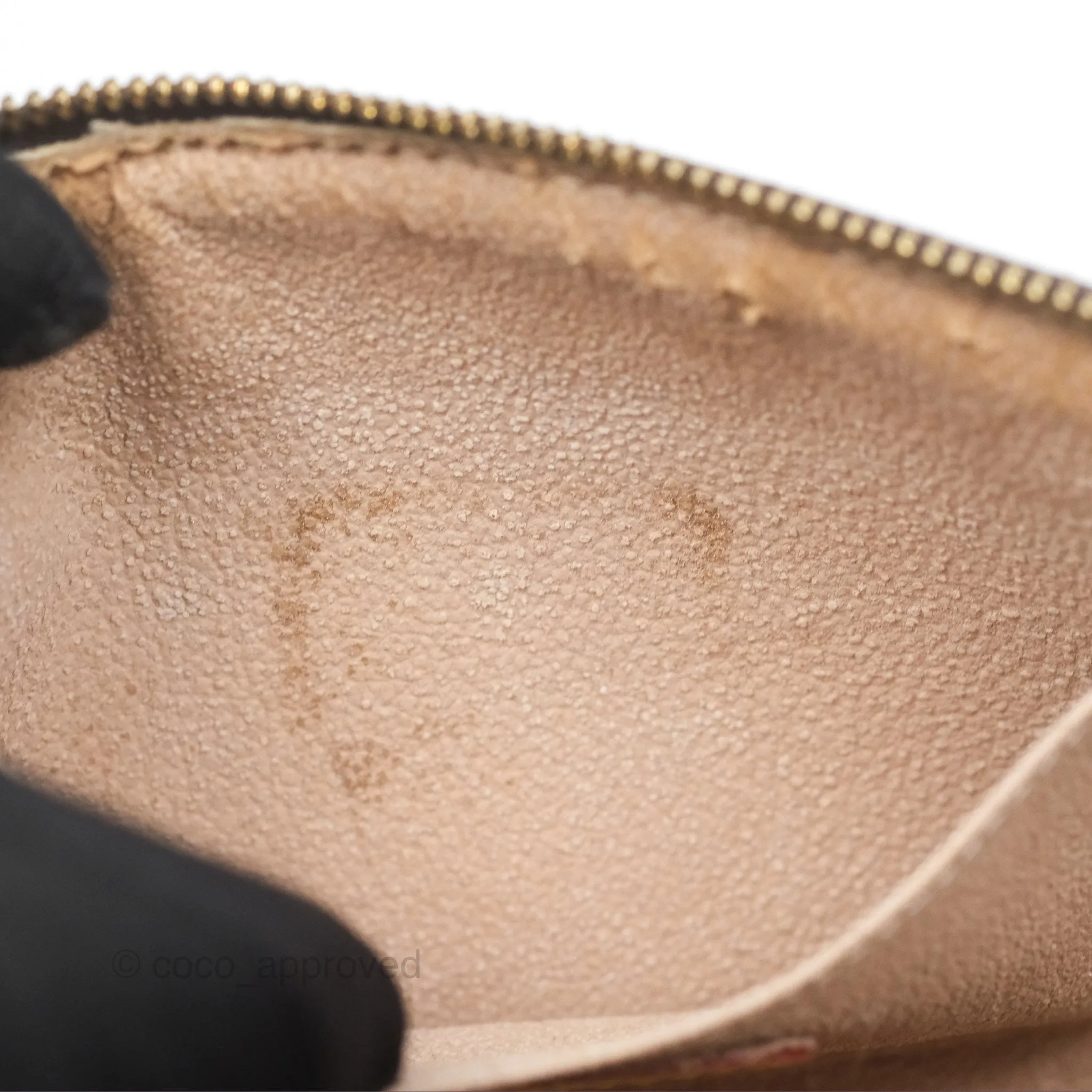Louis Vuitton Cosmetic Pouch Monogram Canvas