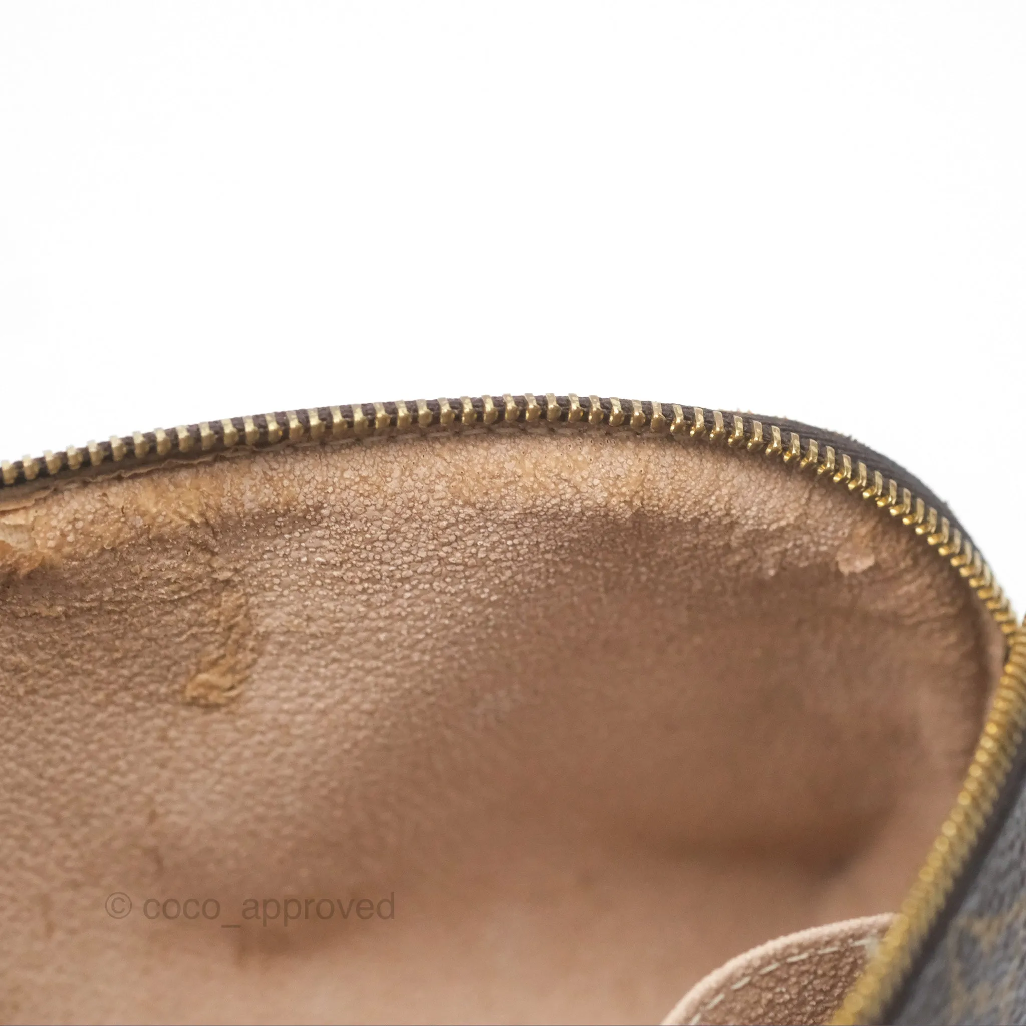 Louis Vuitton Cosmetic Pouch Monogram Canvas
