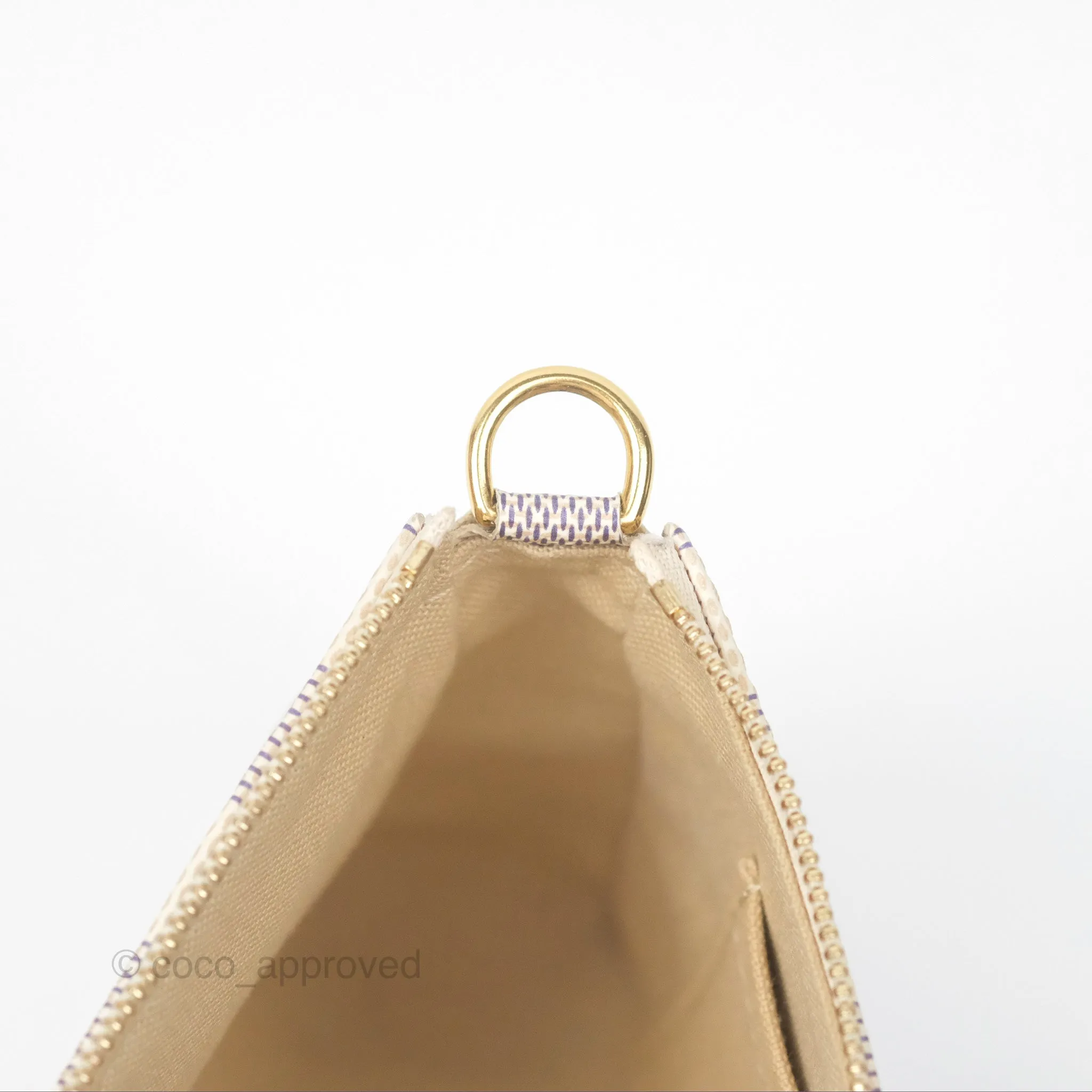 Louis Vuitton Damier Azur Pochette Accessories