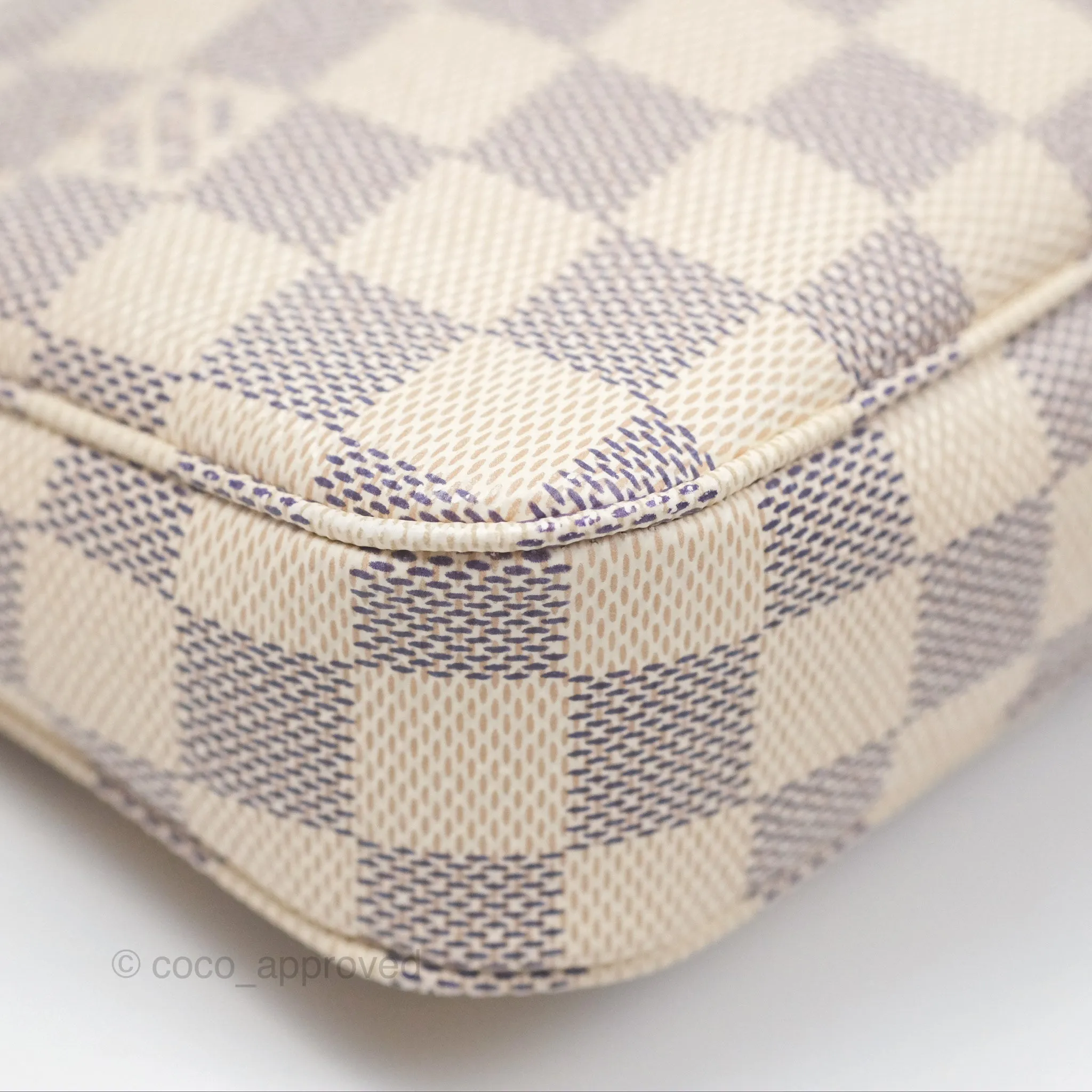 Louis Vuitton Damier Azur Pochette Accessories