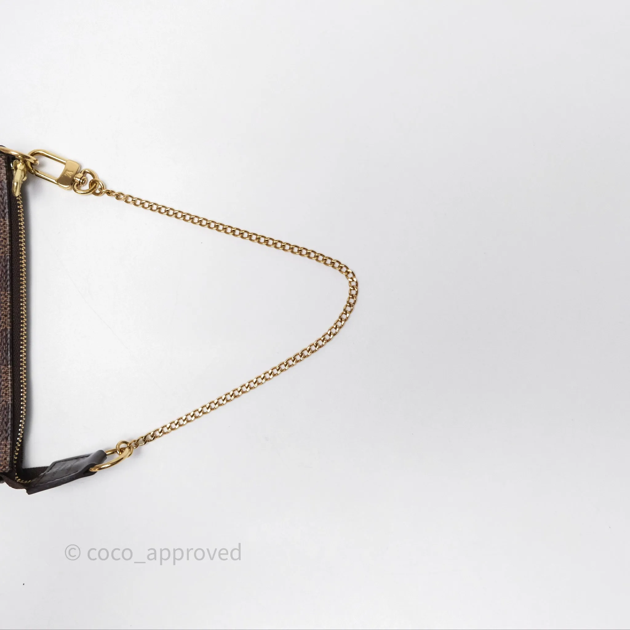 Louis Vuitton Damier Ebene Mini Pochette Accessories
