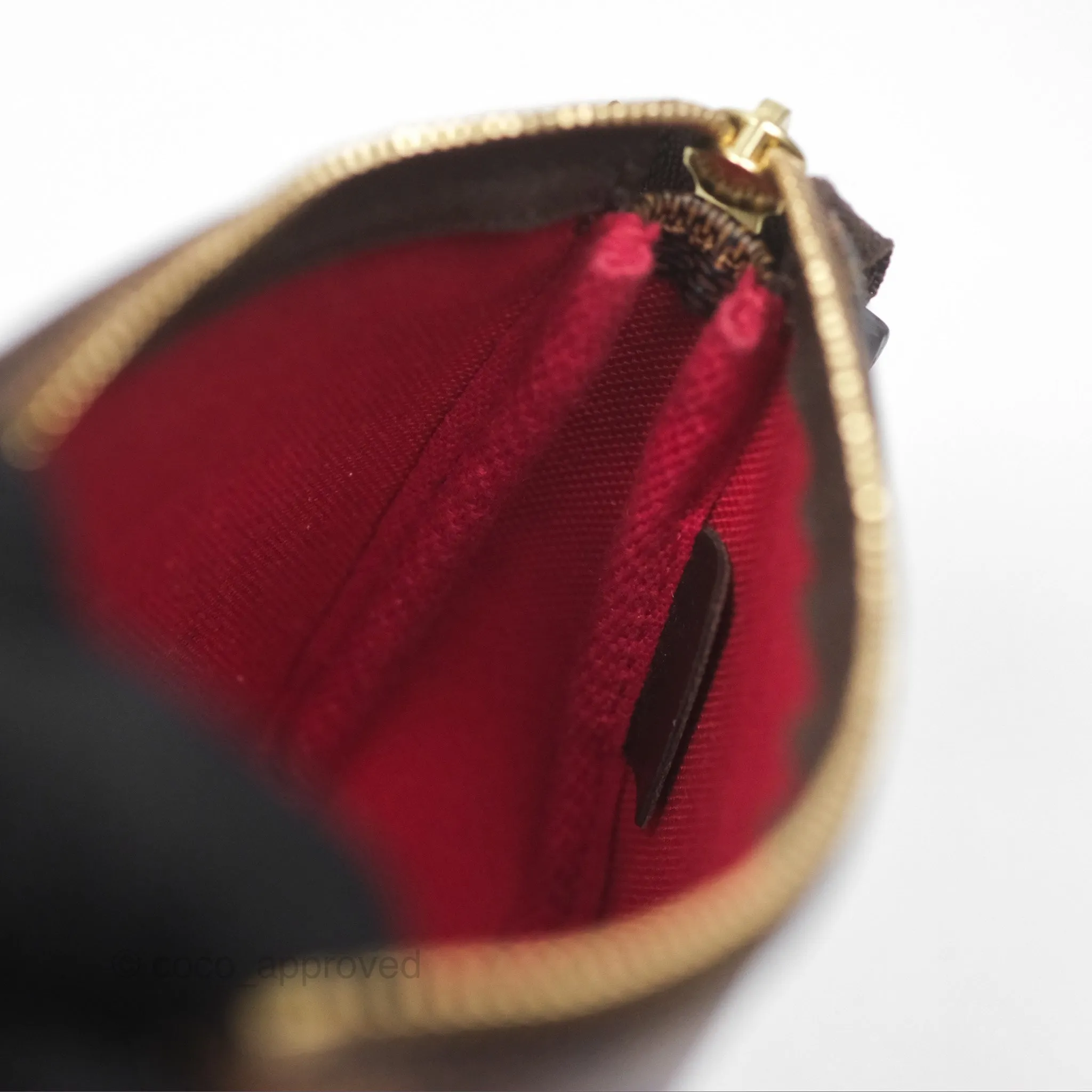 Louis Vuitton Damier Ebene Mini Pochette Accessories