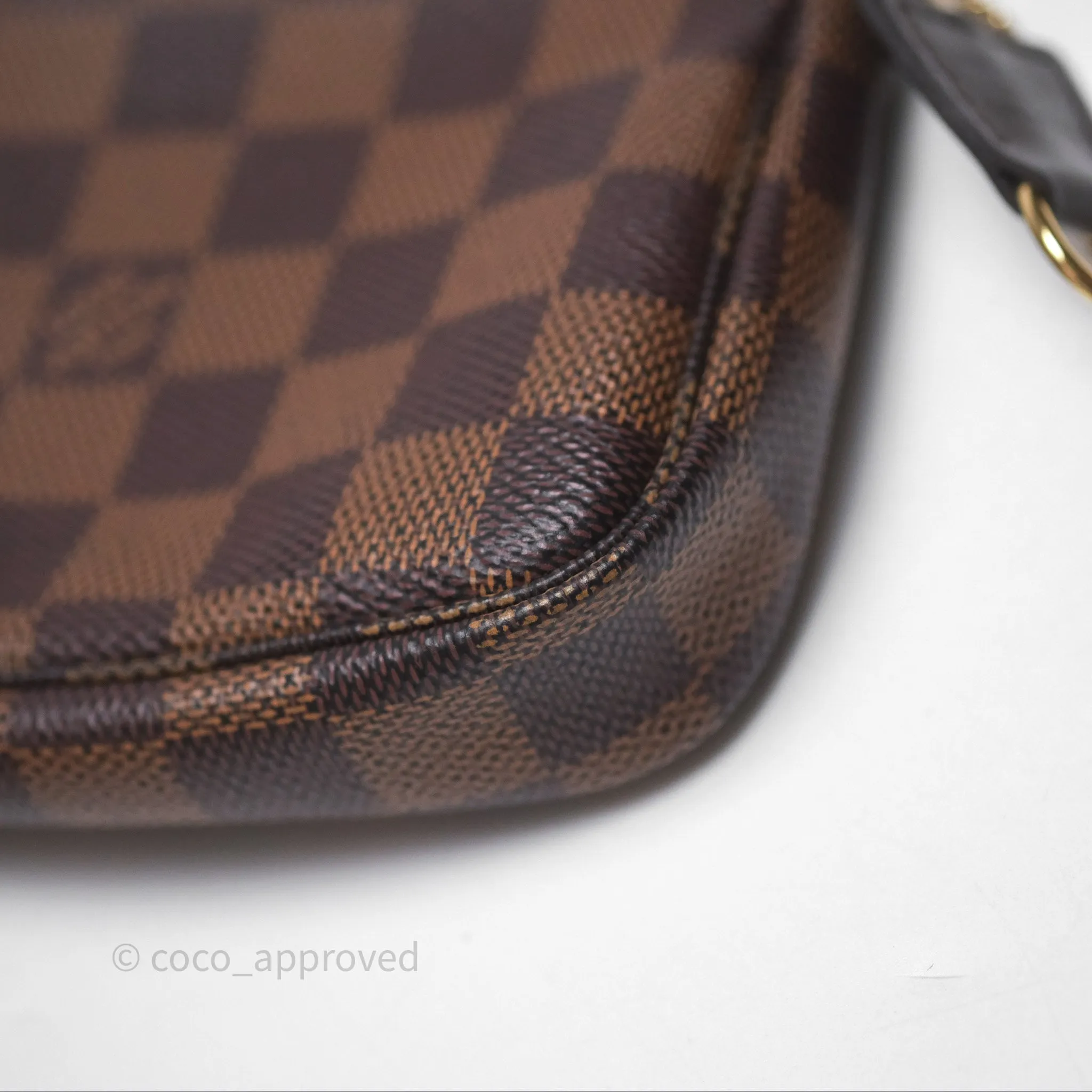 Louis Vuitton Damier Ebene Mini Pochette Accessories