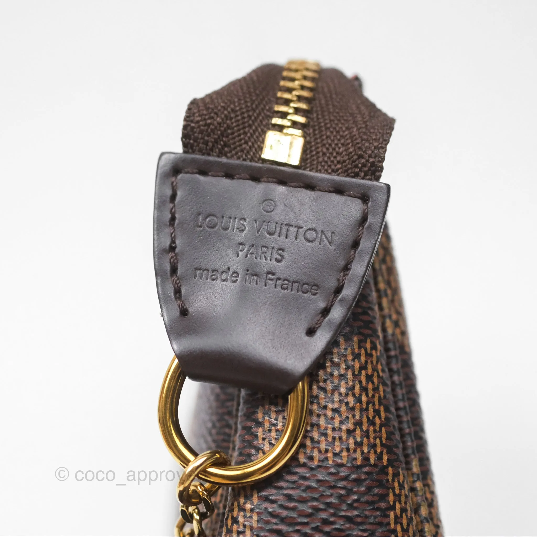 Louis Vuitton Damier Ebene Mini Pochette Accessories