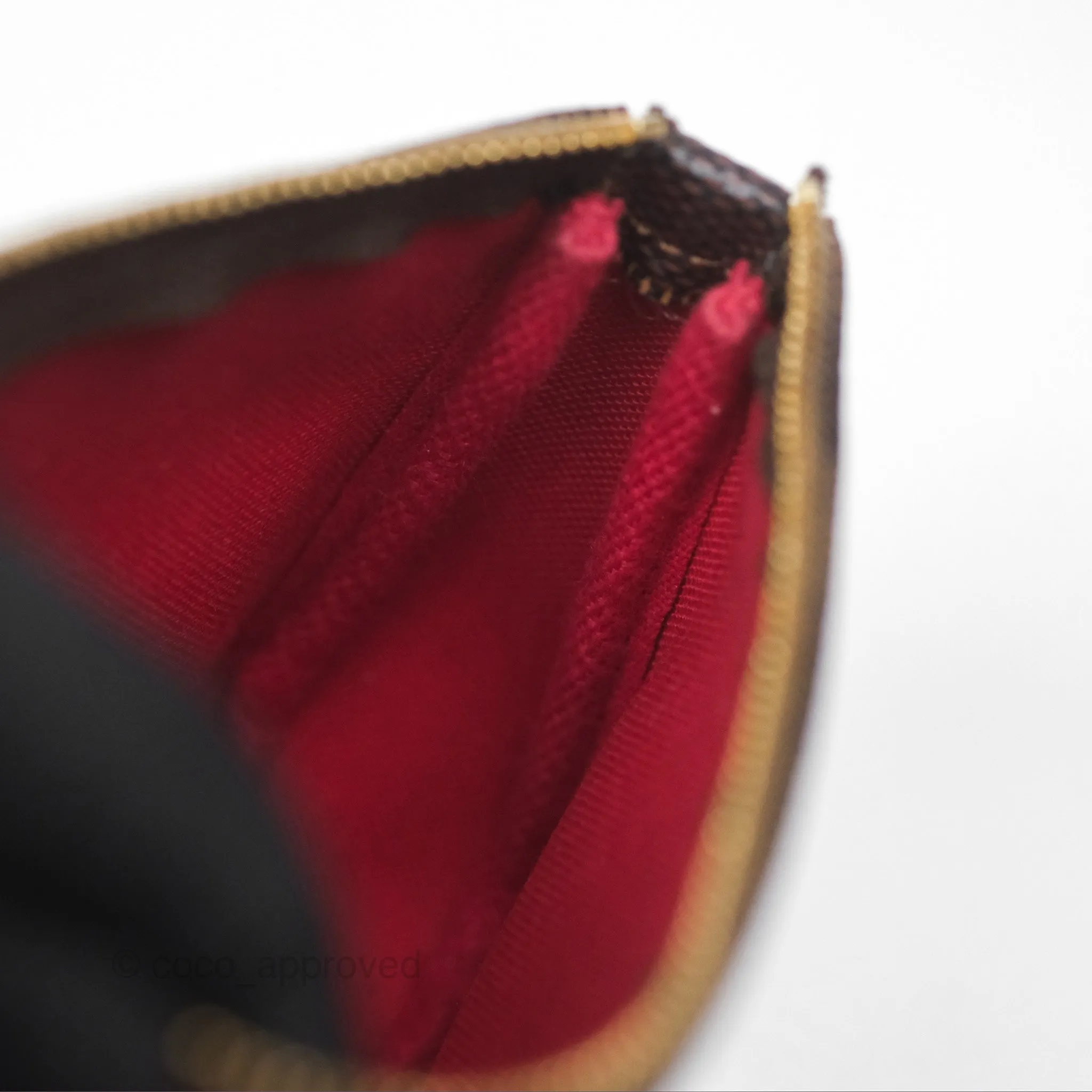 Louis Vuitton Damier Ebene Mini Pochette Accessories