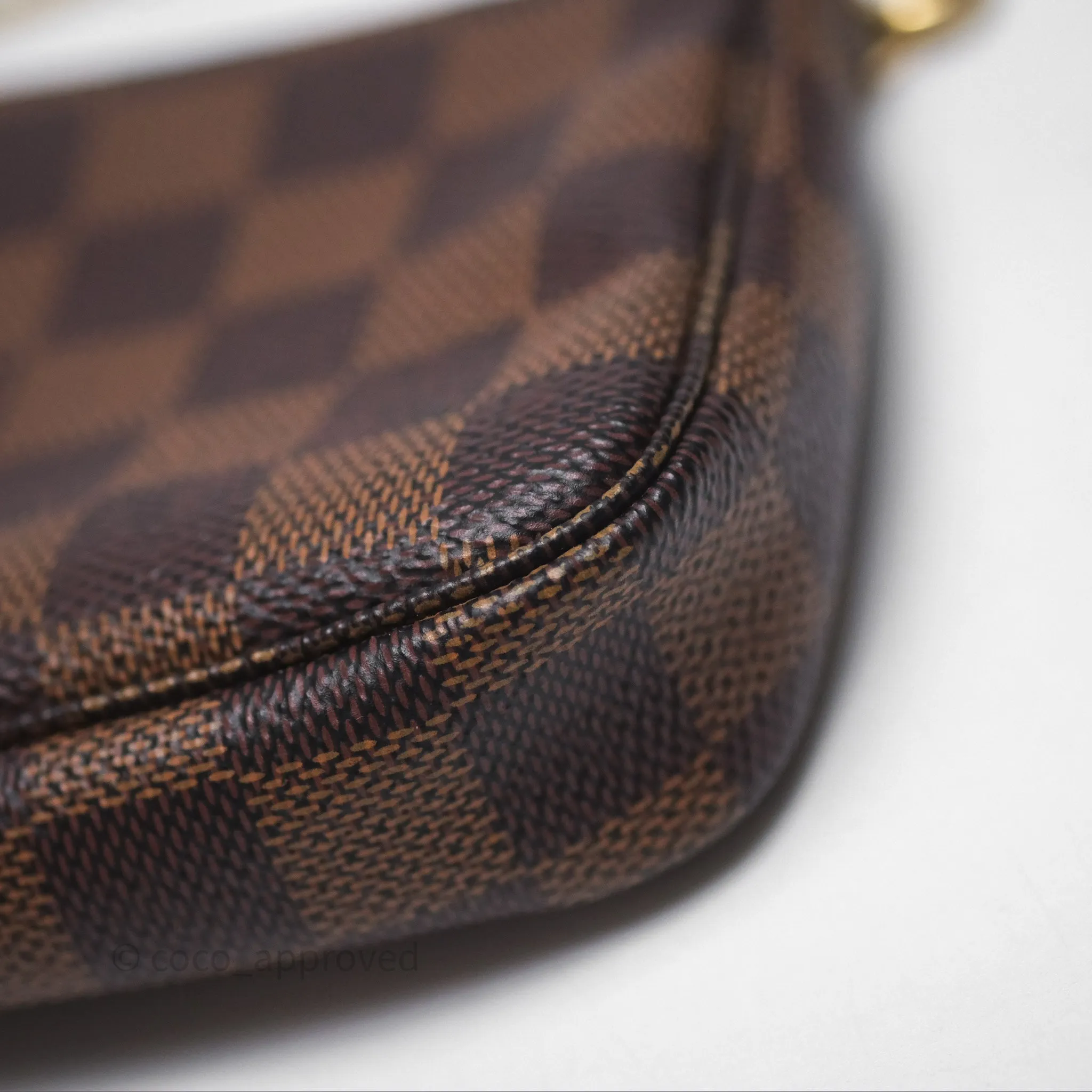 Louis Vuitton Damier Ebene Mini Pochette Accessories