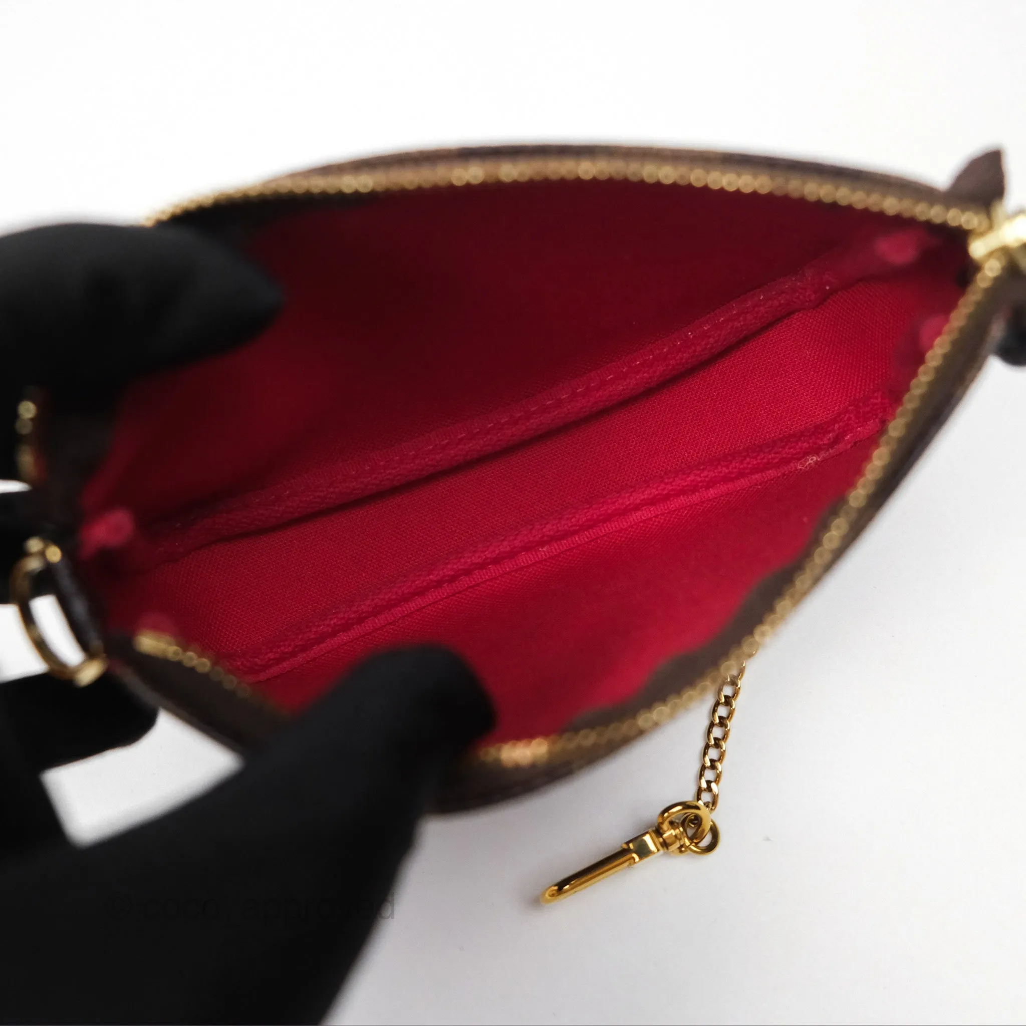 Louis Vuitton Damier Ebene Mini Pochette Accessories