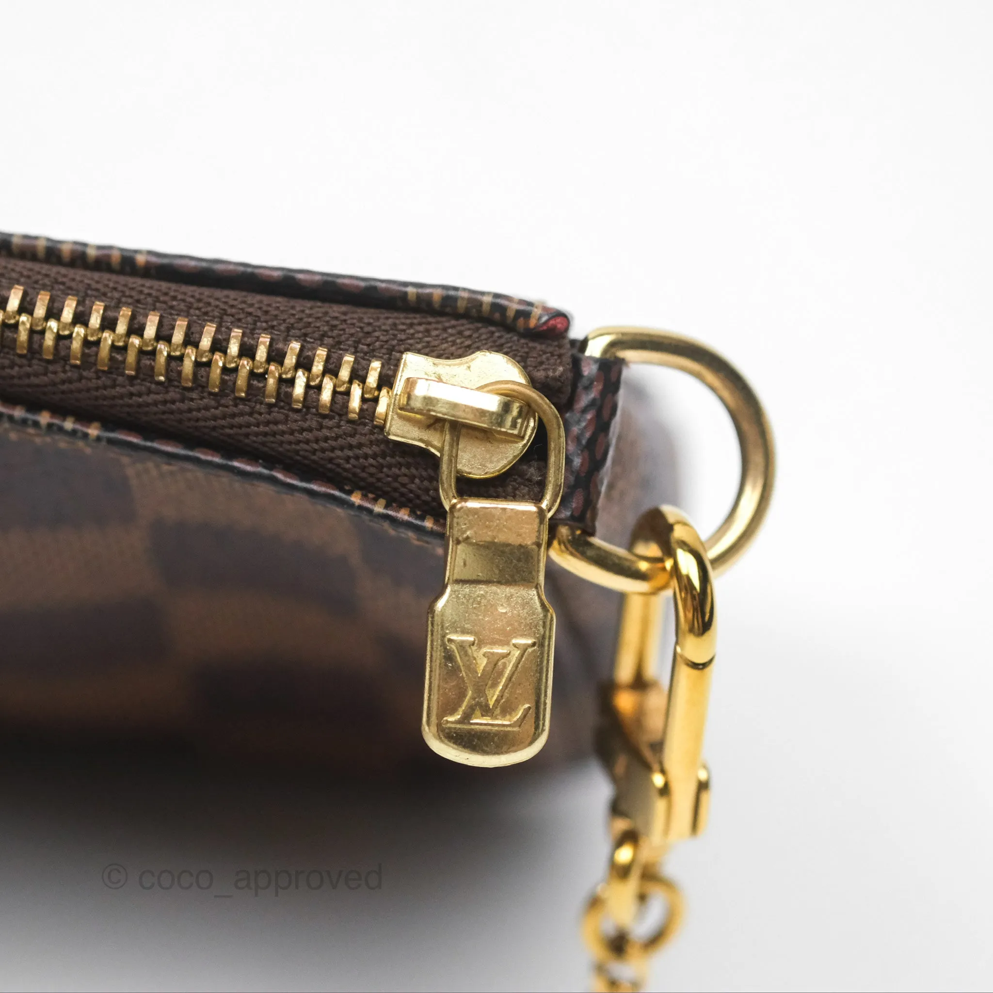 Louis Vuitton Damier Ebene Mini Pochette Accessories