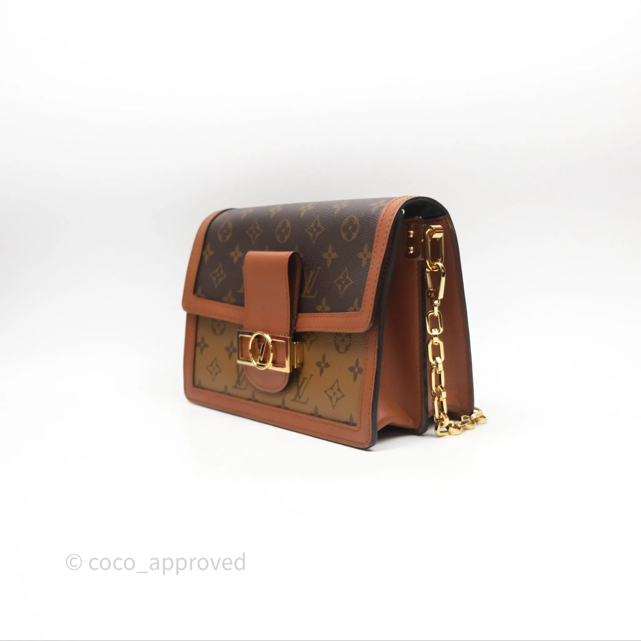 Louis Vuitton Dauphine Bag MM Monogram Canvas