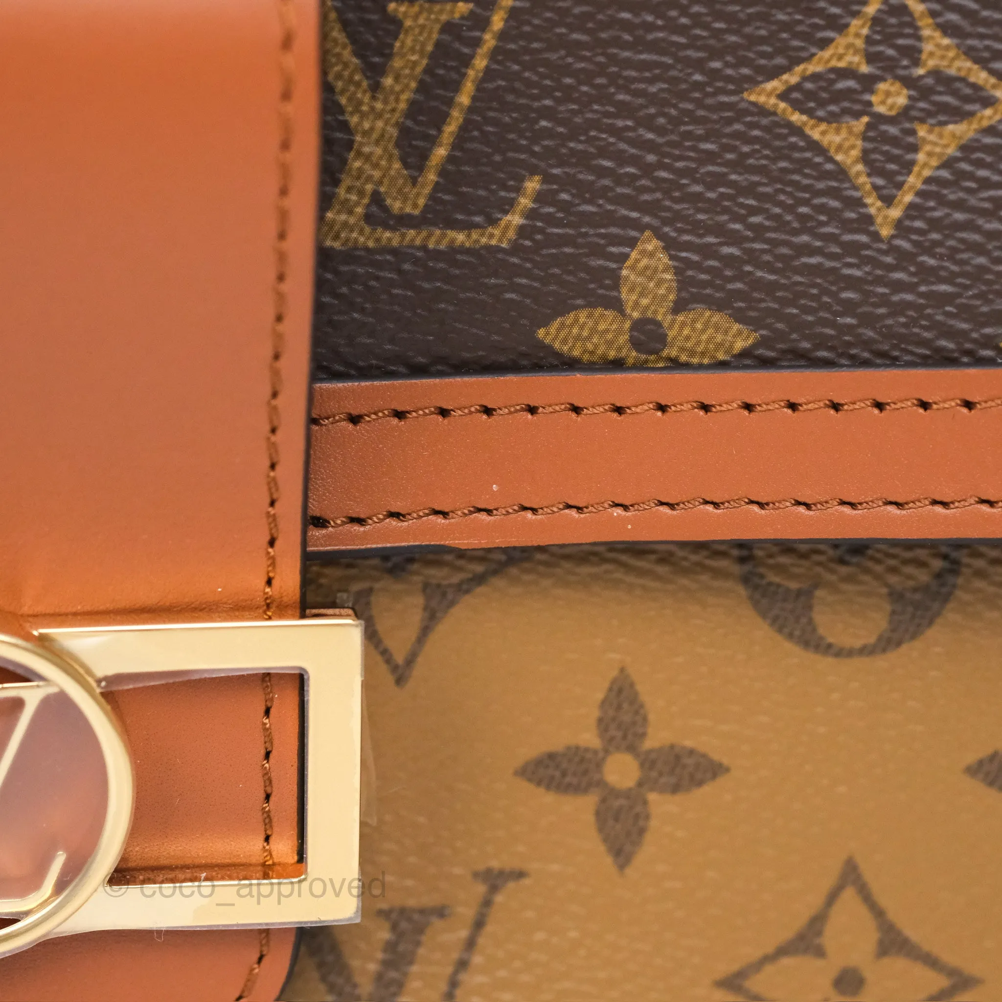 Louis Vuitton Dauphine Bag MM Monogram Canvas