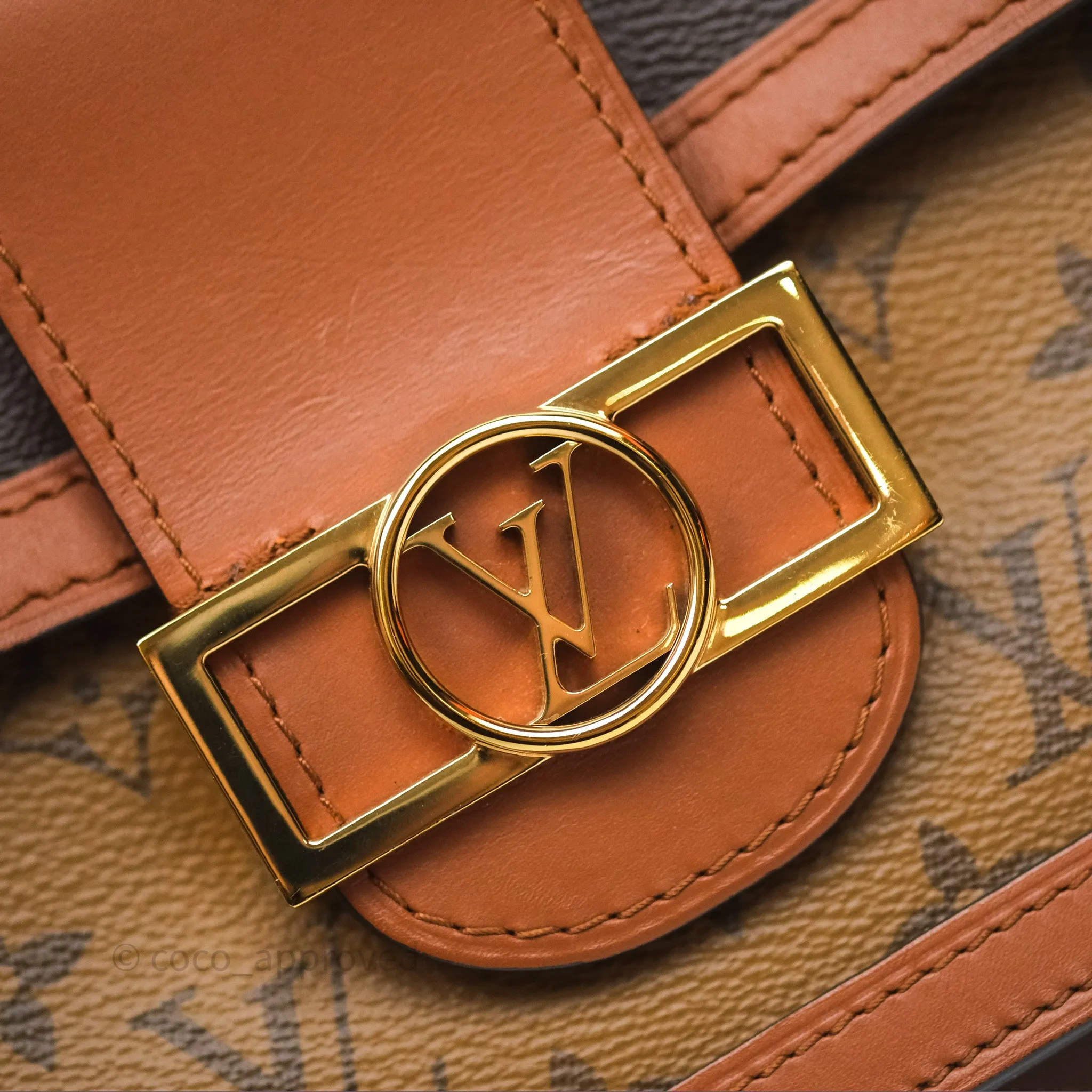 Louis Vuitton Dauphine Bag MM Monogram Canvas