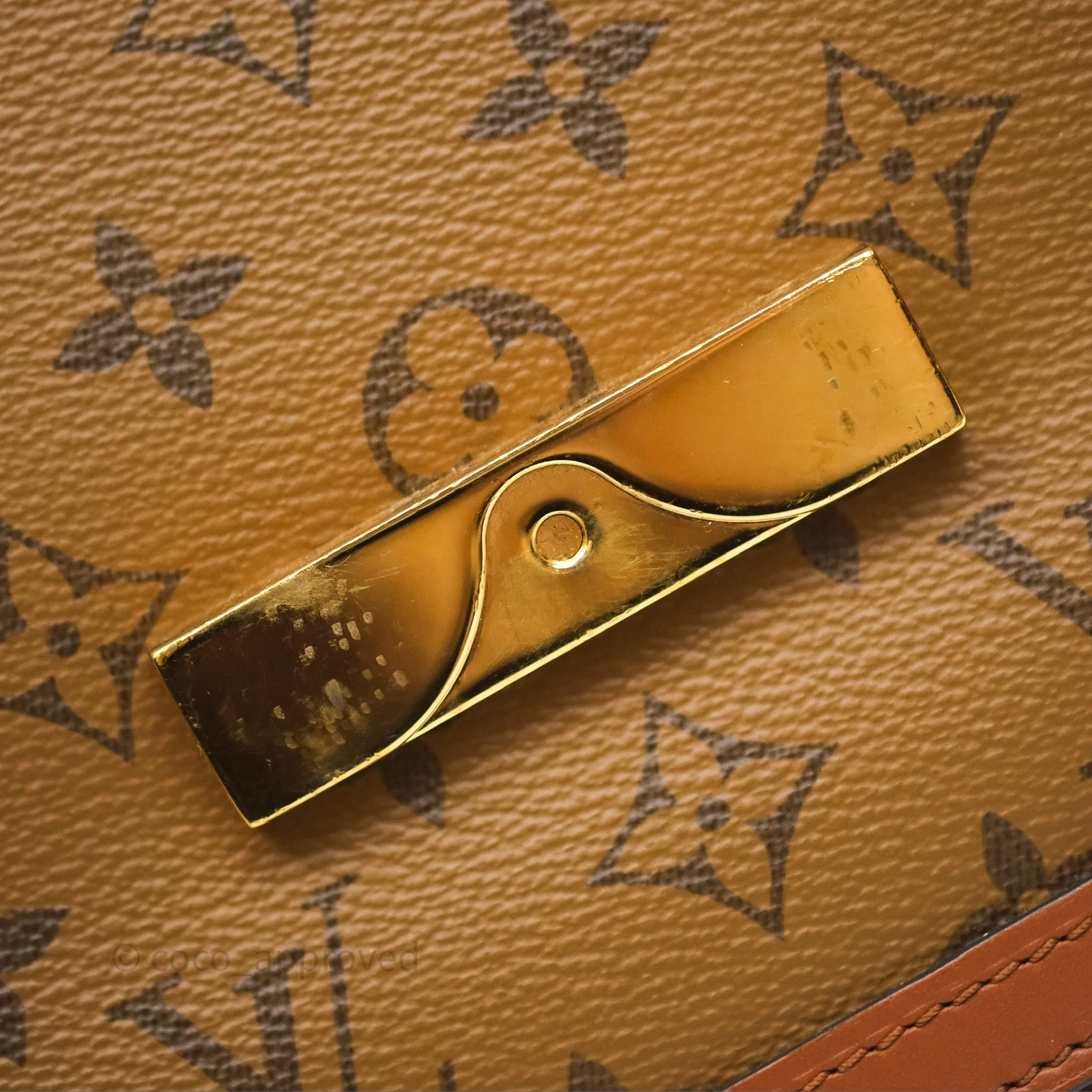 Louis Vuitton Dauphine Bag MM Monogram Canvas