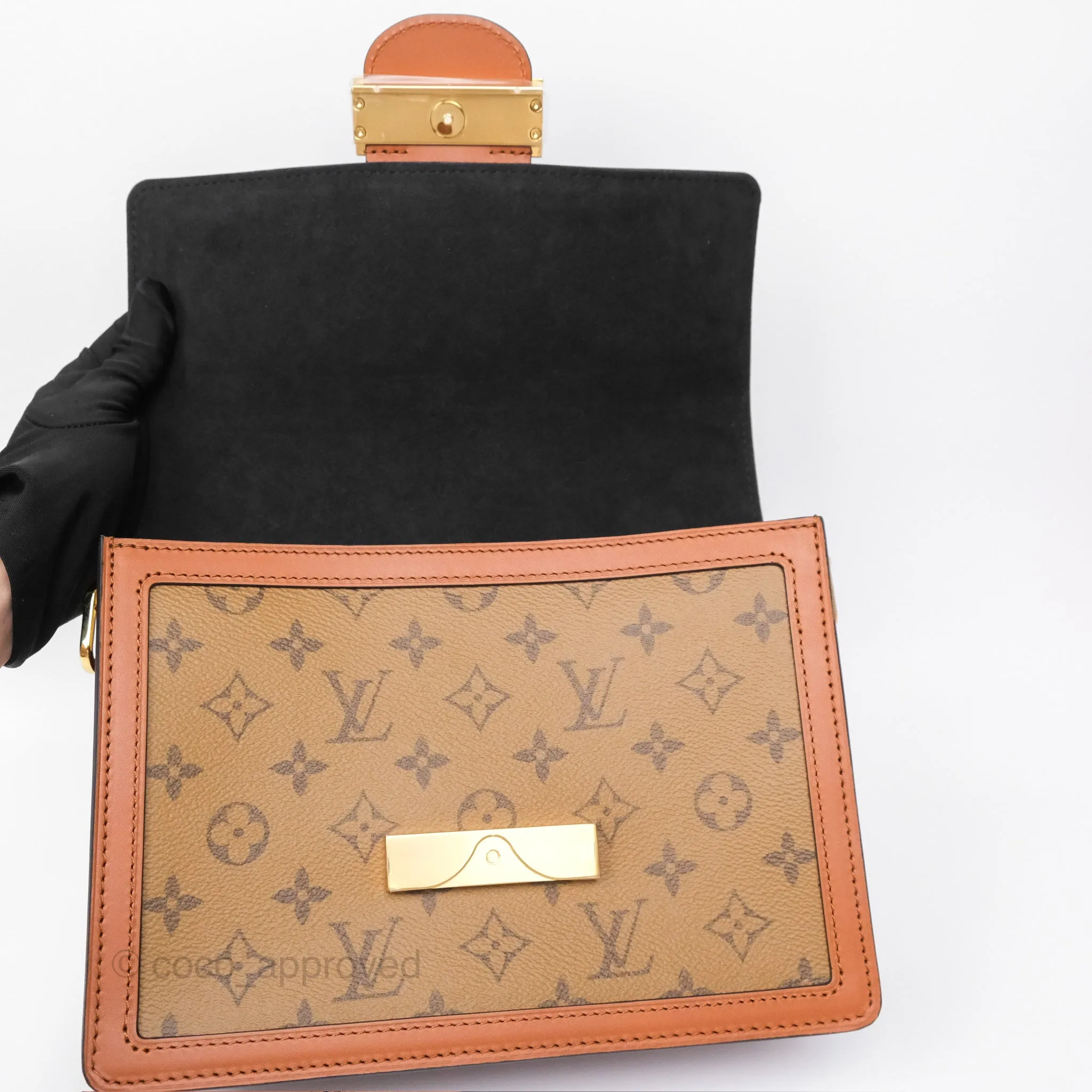 Louis Vuitton Dauphine Bag MM Monogram Canvas