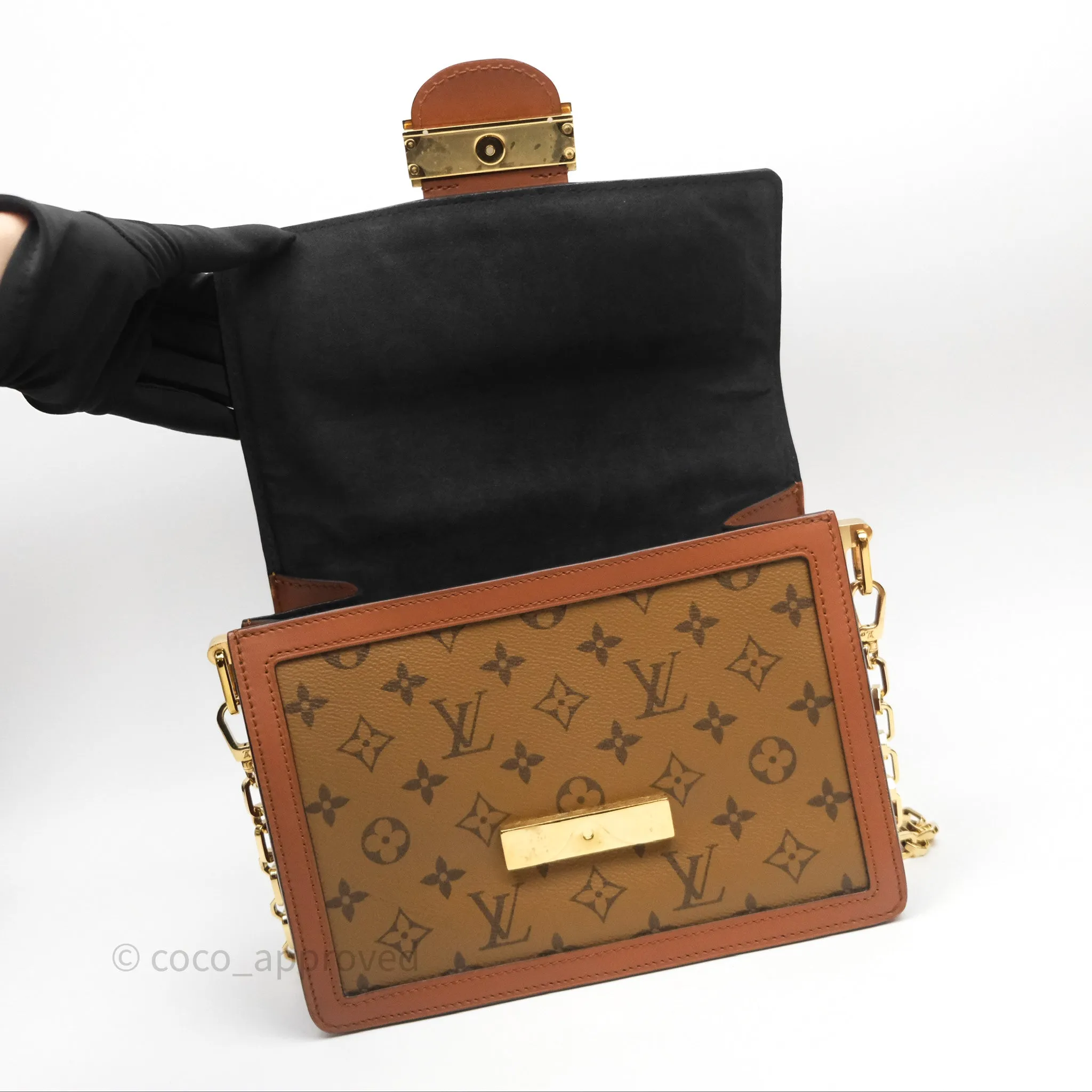 Louis Vuitton Dauphine Bag MM Monogram Canvas