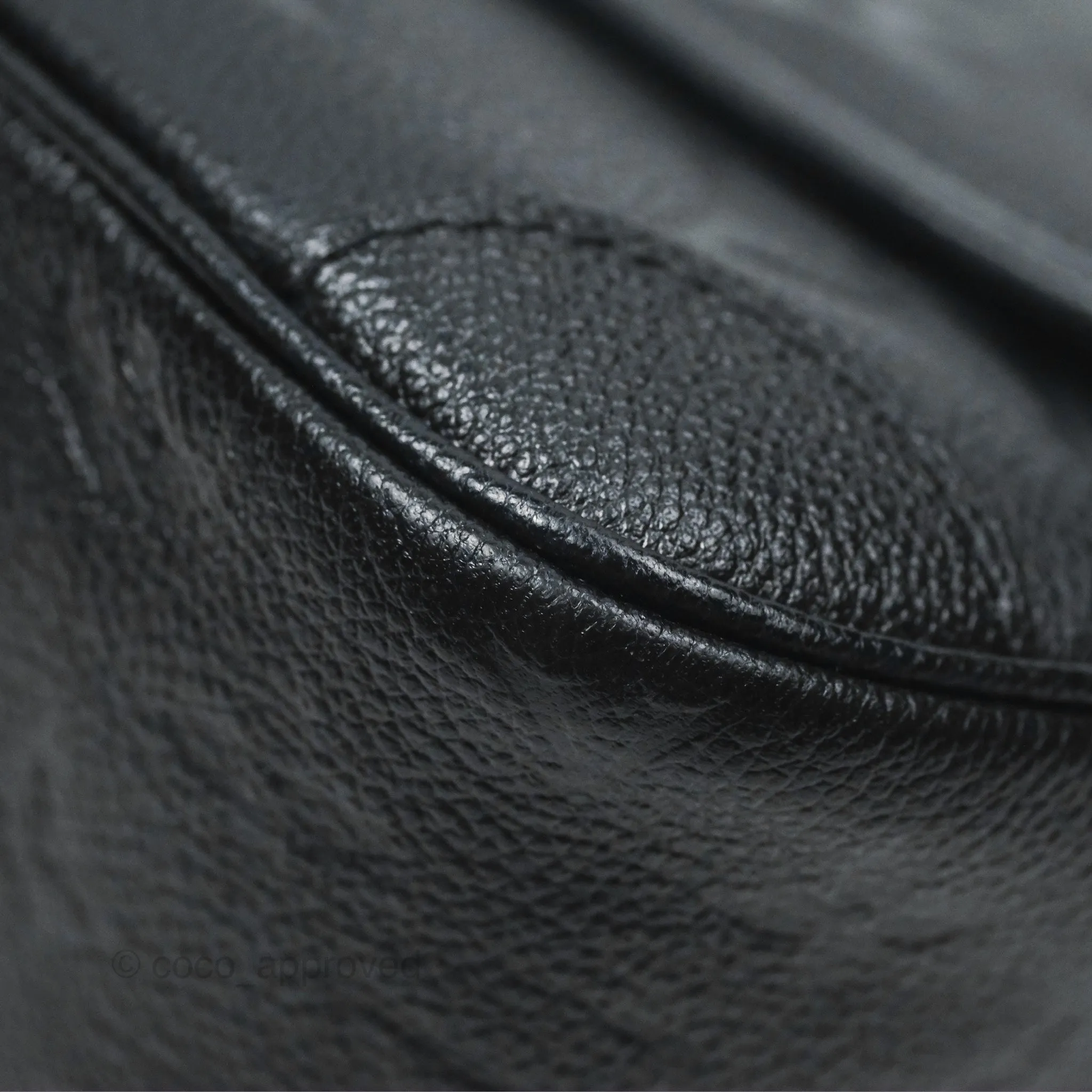 Louis Vuitton Diane Black Monogram Empreinte Leather