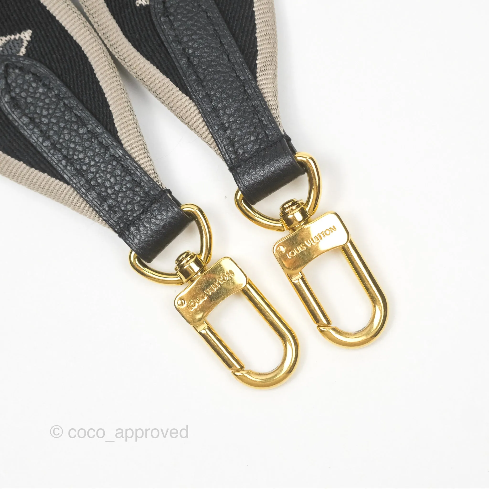 Louis Vuitton Diane Black Monogram Empreinte Leather