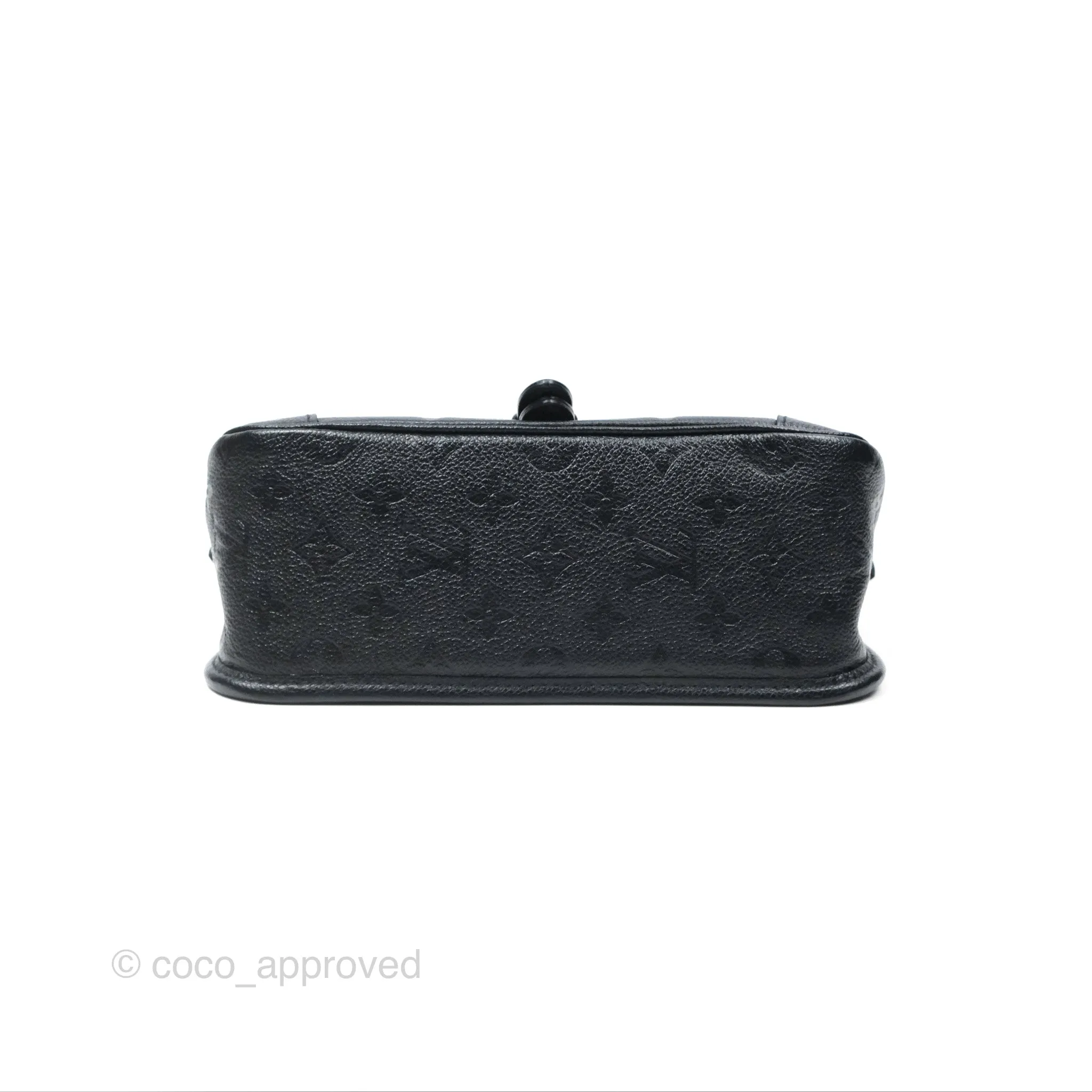 Louis Vuitton Diane Black Monogram Empreinte Leather