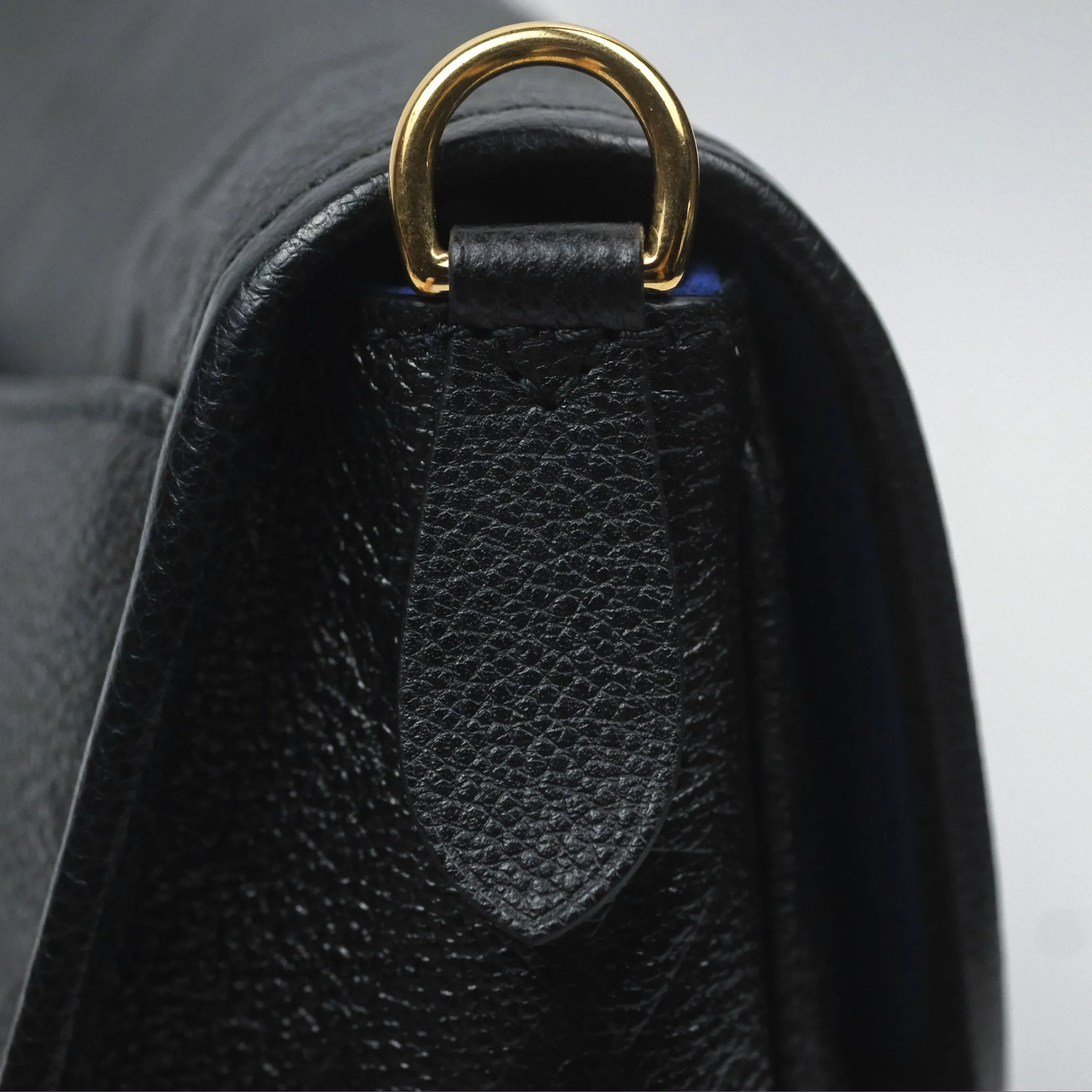 Louis Vuitton Diane Black Monogram Empreinte Leather