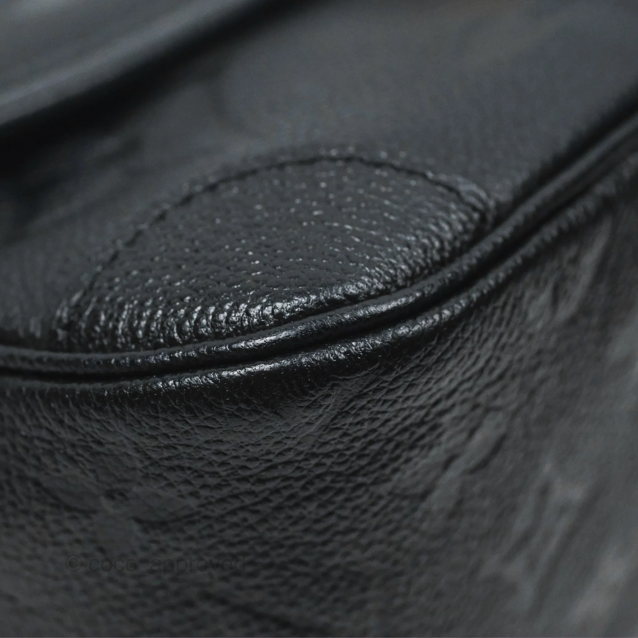 Louis Vuitton Diane Black Monogram Empreinte Leather