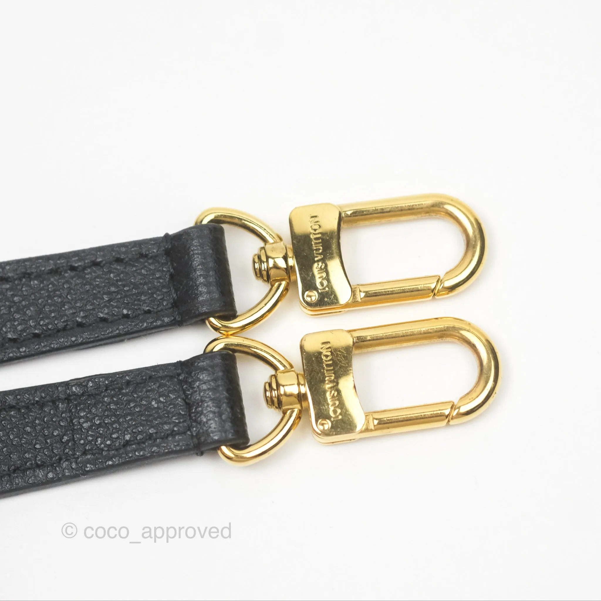 Louis Vuitton Diane Black Monogram Empreinte Leather