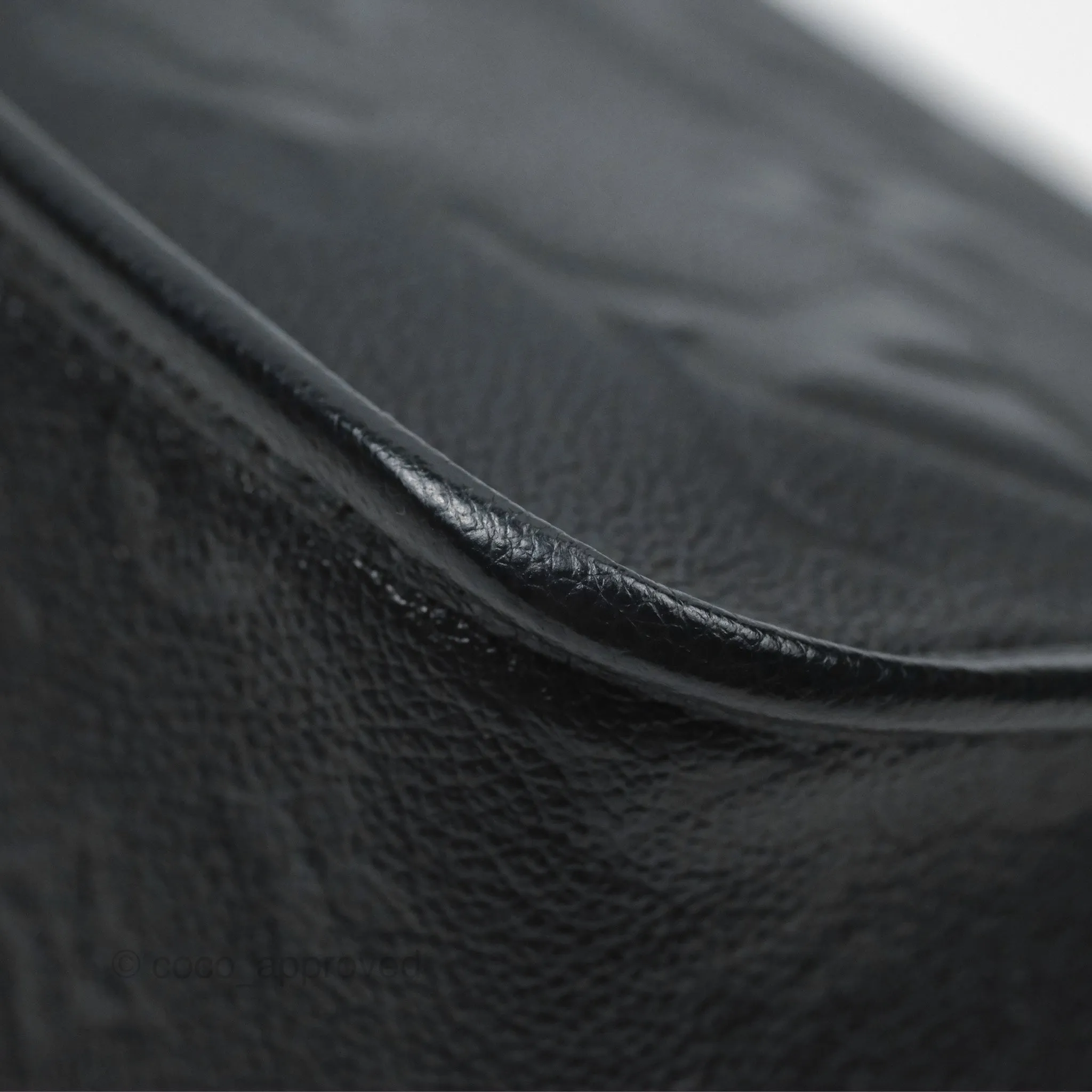 Louis Vuitton Diane Black Monogram Empreinte Leather