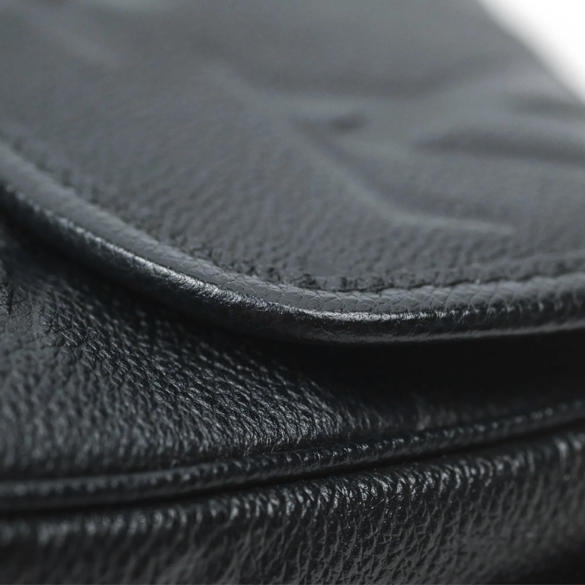 Louis Vuitton Diane Black Monogram Empreinte Leather