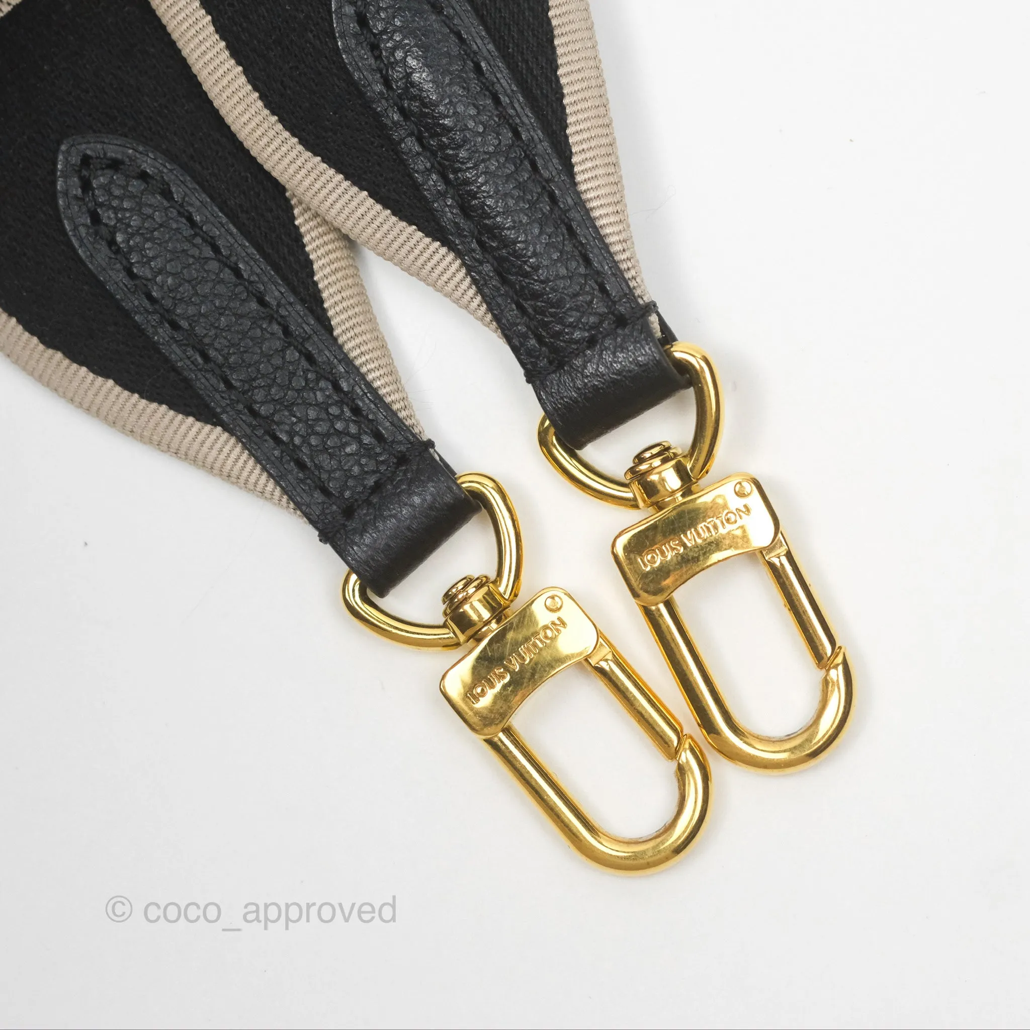 Louis Vuitton Diane Black Monogram Empreinte Leather