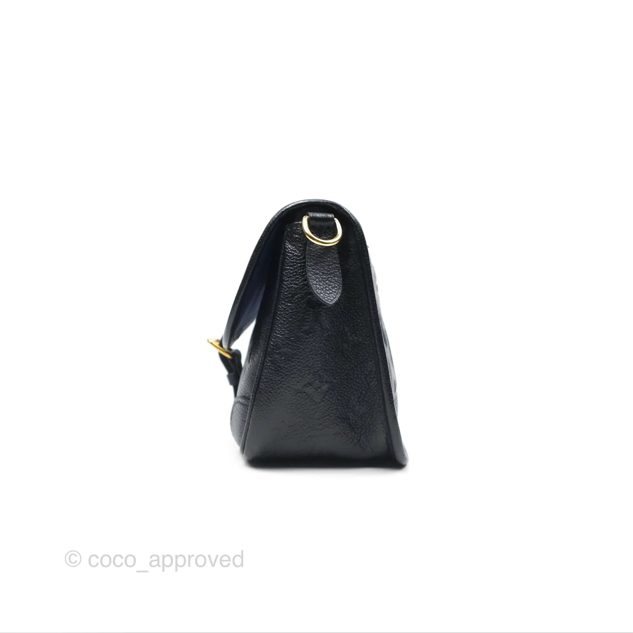 Louis Vuitton Diane Black Monogram Empreinte Leather