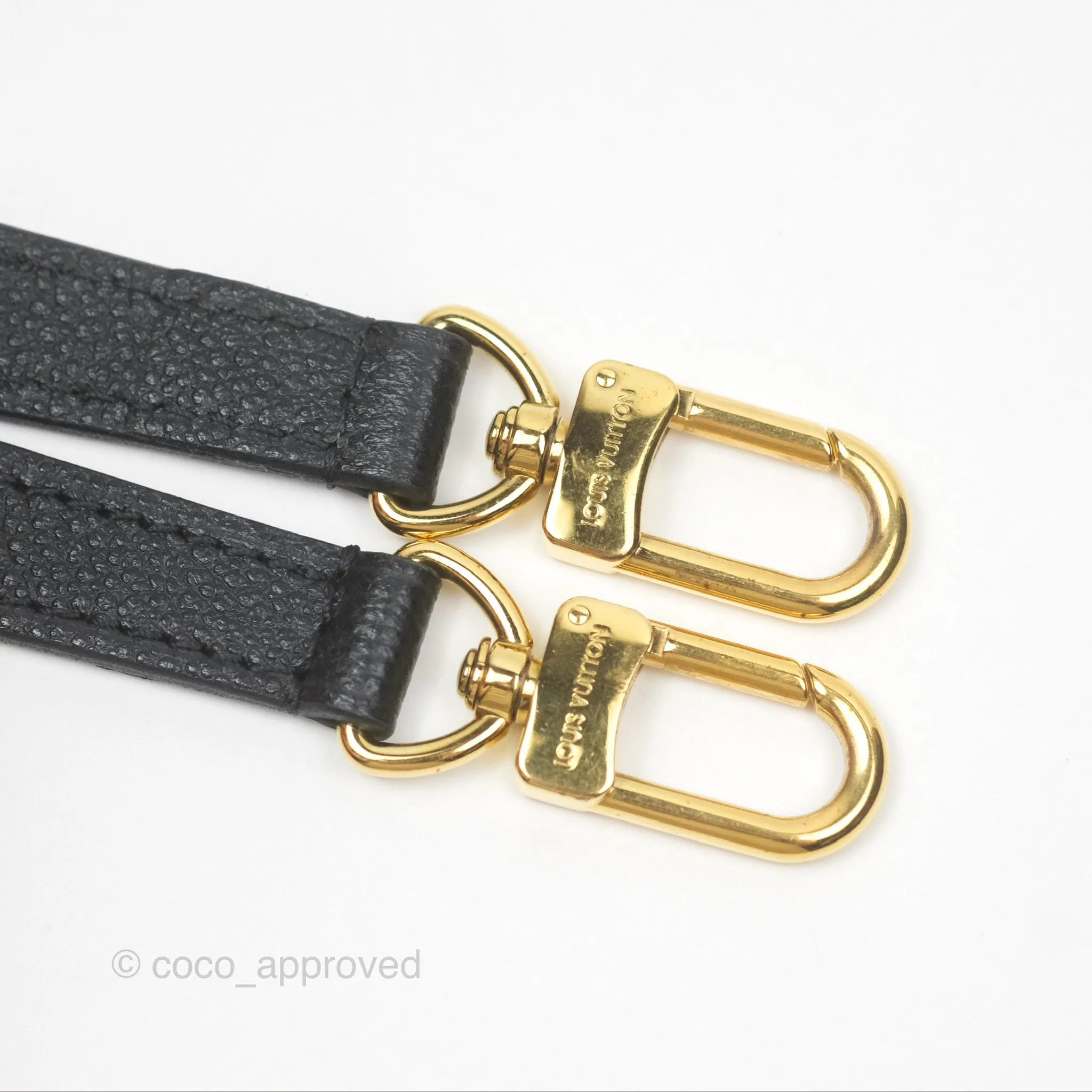 Louis Vuitton Diane Black Monogram Empreinte Leather