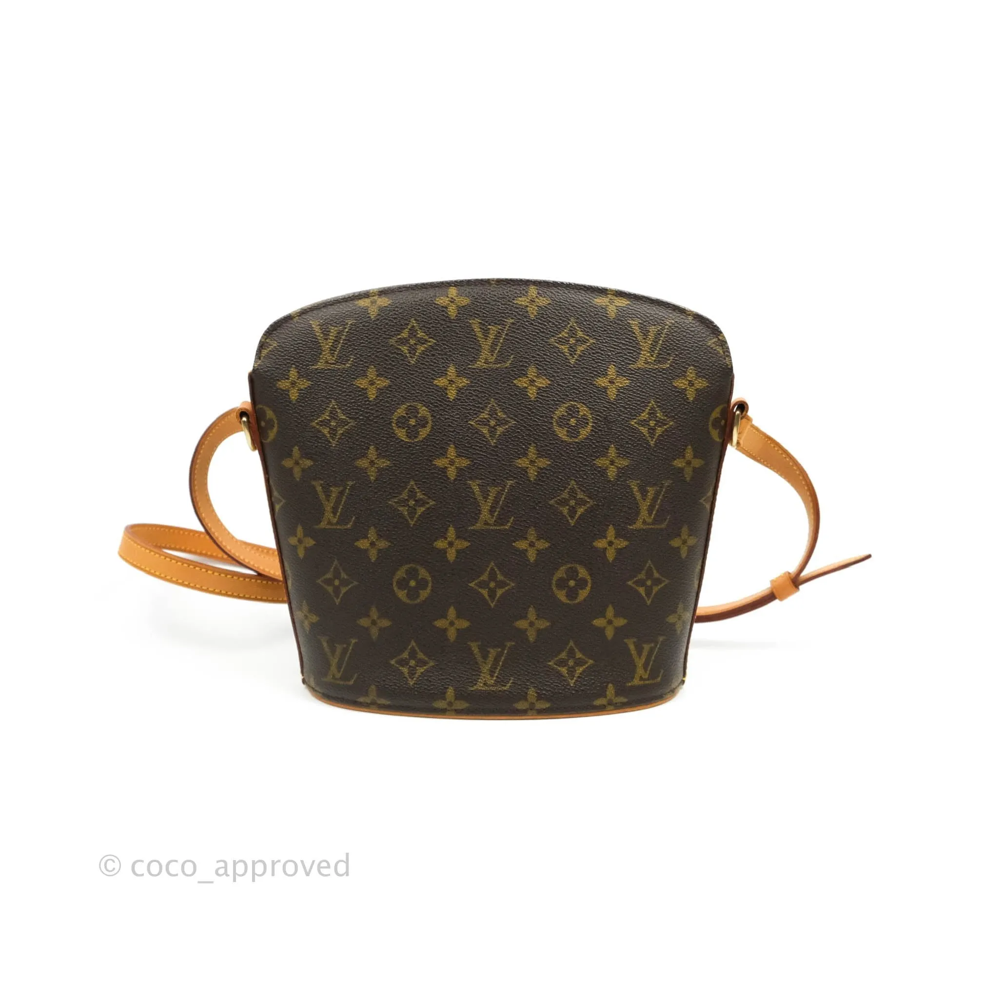 Louis Vuitton Drouot Crossbody Bag Monogram Canvas