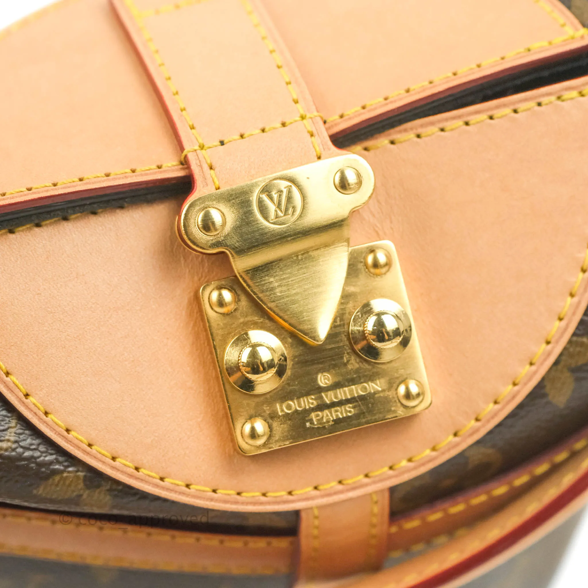 Louis Vuitton Duffle Bucket Bag Monogram Canvas