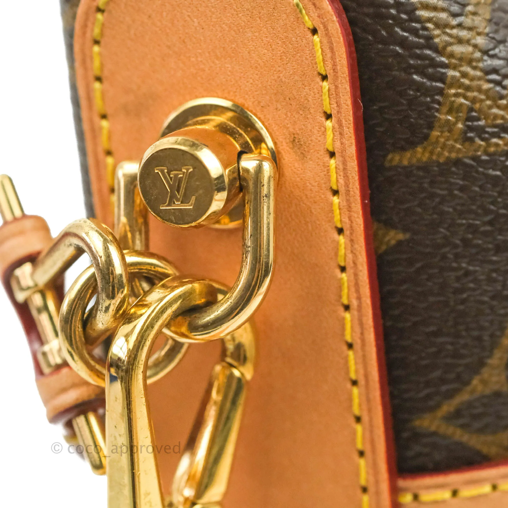 Louis Vuitton Duffle Bucket Bag Monogram Canvas