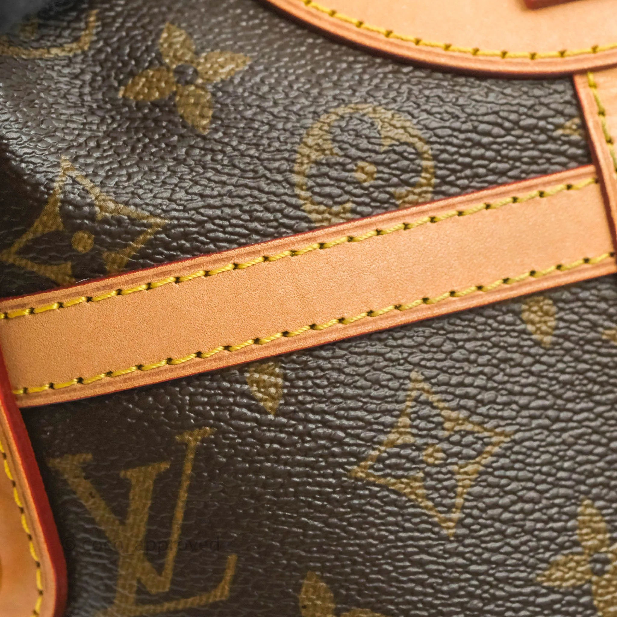 Louis Vuitton Duffle Bucket Bag Monogram Canvas
