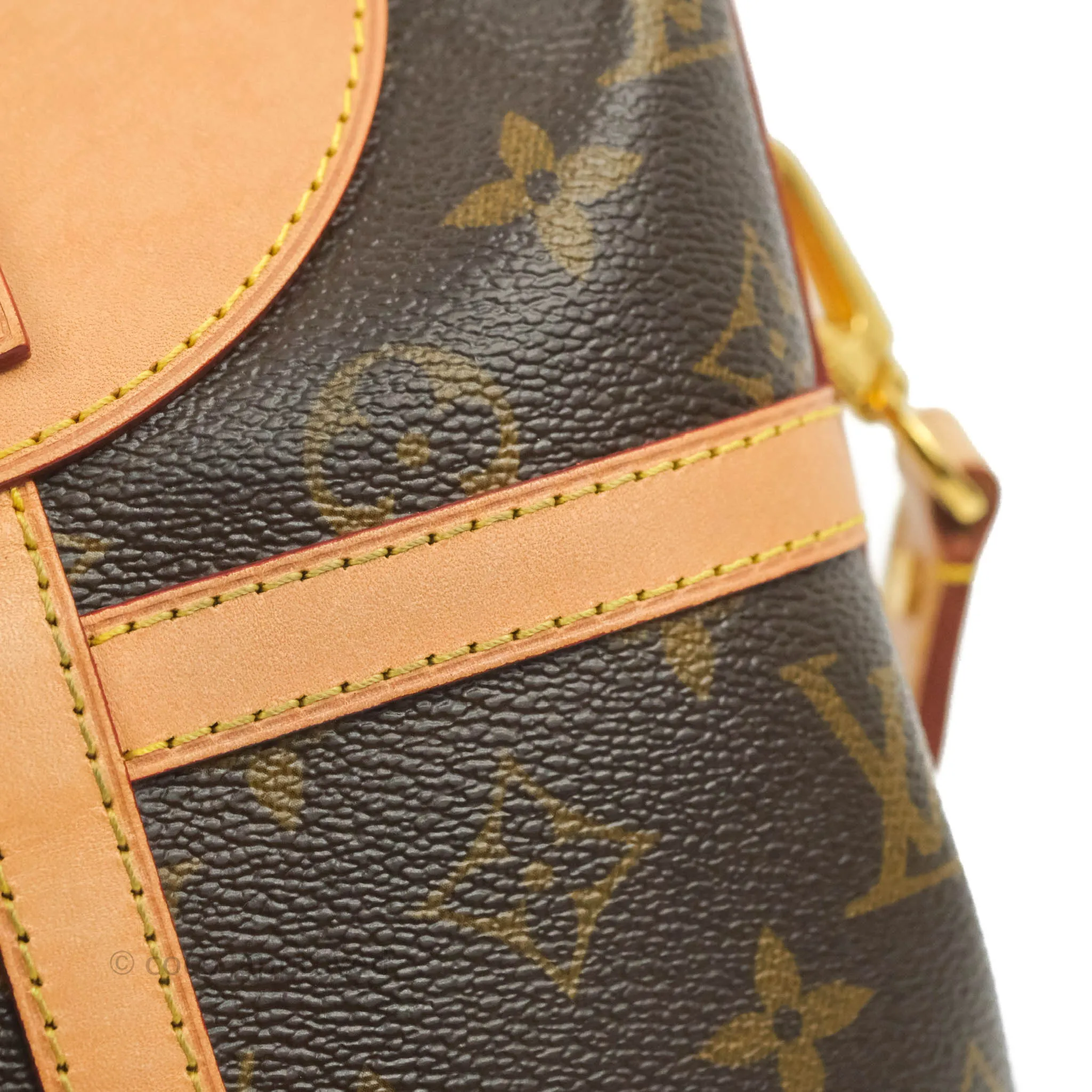 Louis Vuitton Duffle Bucket Bag Monogram Canvas