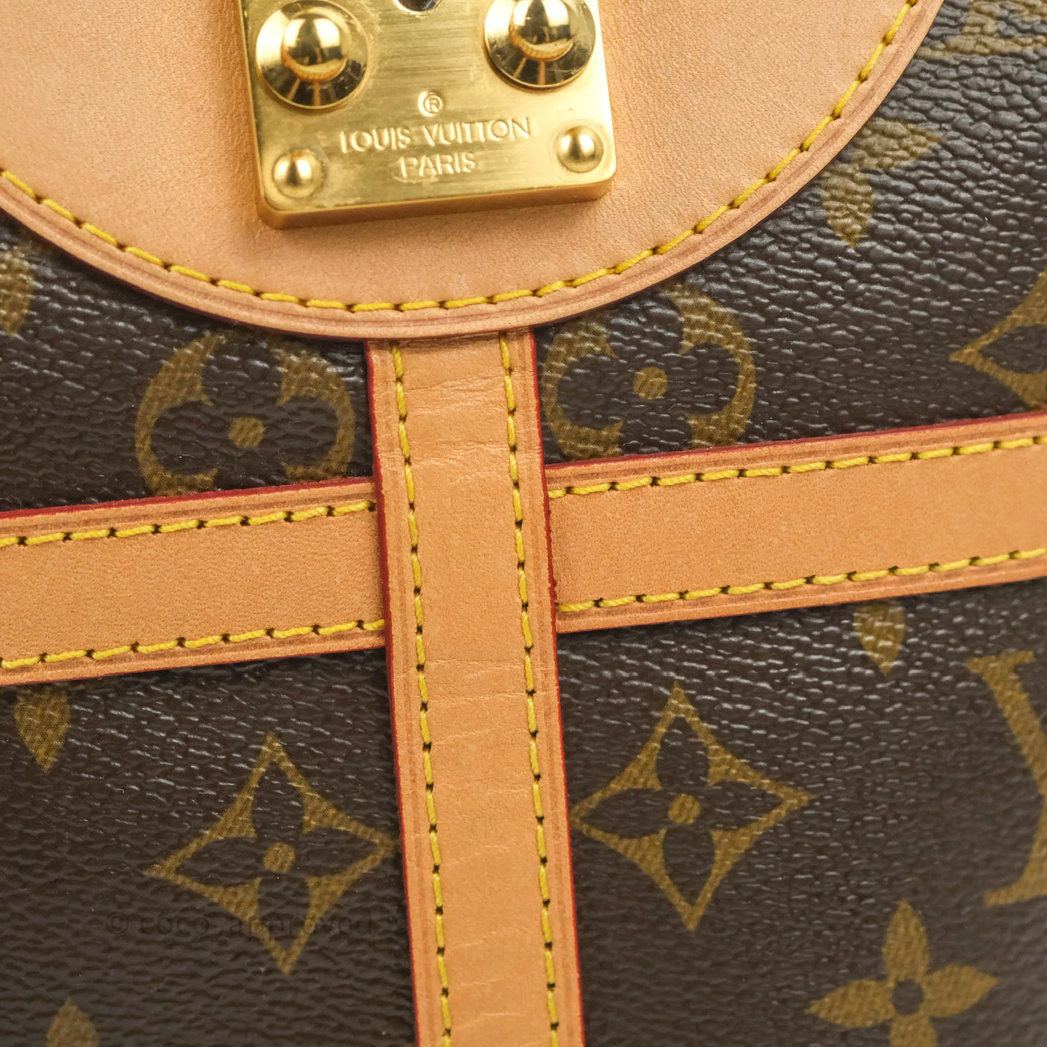 Louis Vuitton Duffle Bucket Bag Monogram Canvas