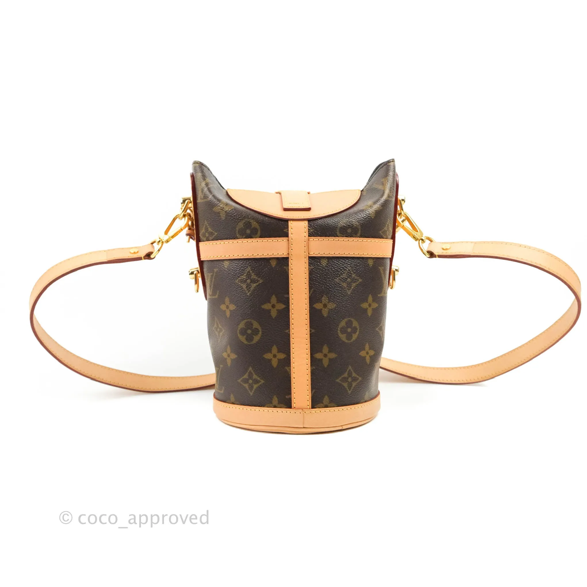Louis Vuitton Duffle Bucket Bag Monogram Canvas