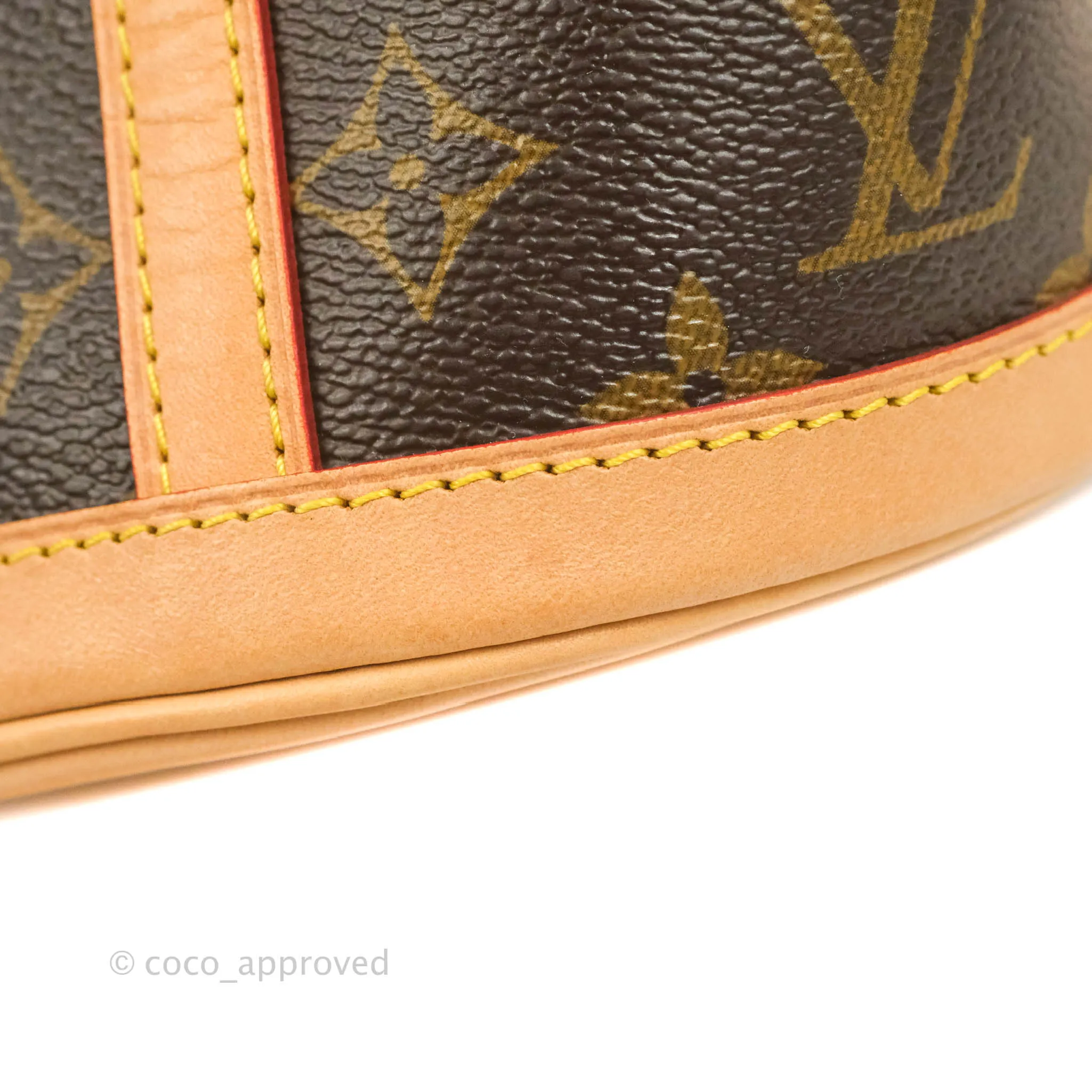 Louis Vuitton Duffle Bucket Bag Monogram Canvas