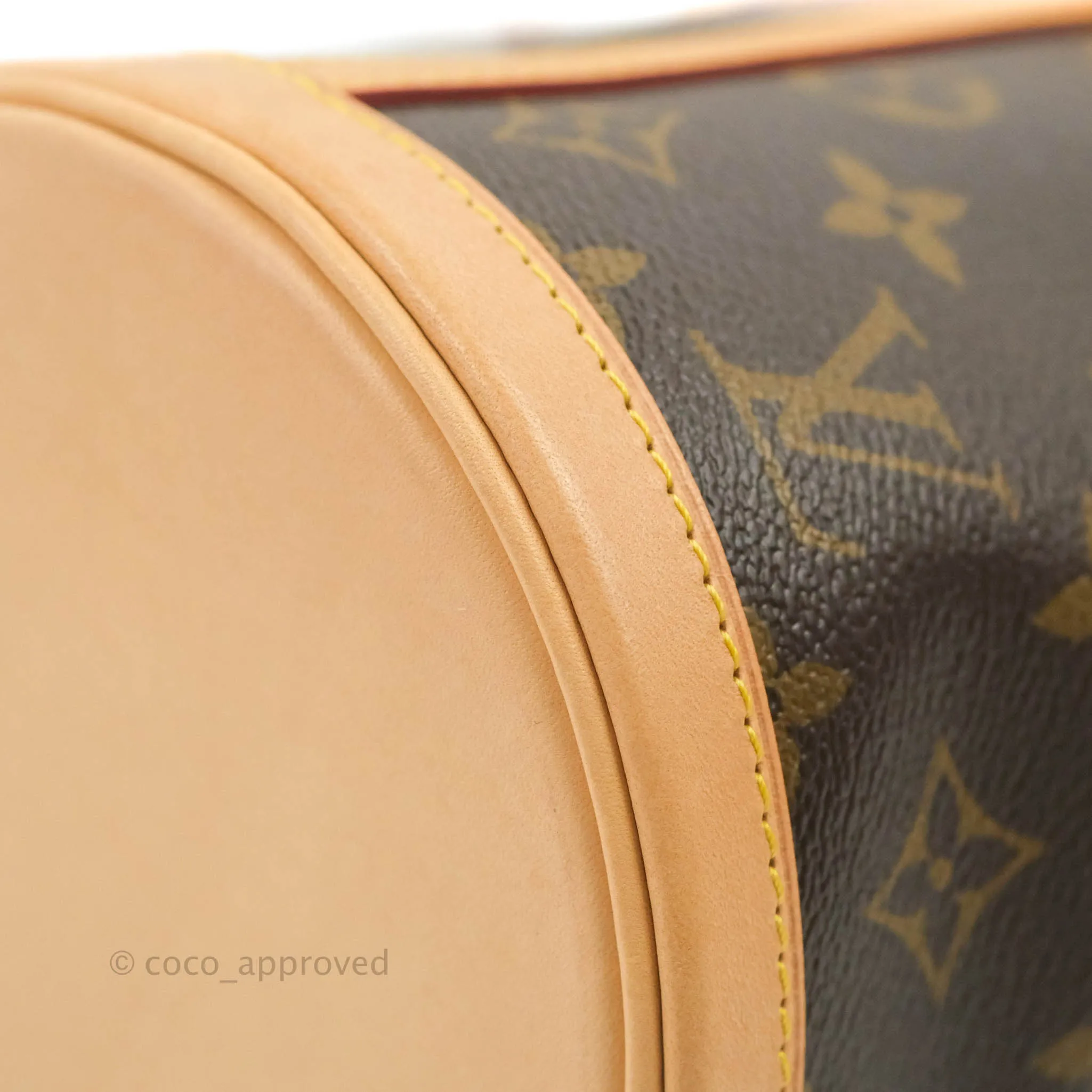 Louis Vuitton Duffle Bucket Bag Monogram Canvas