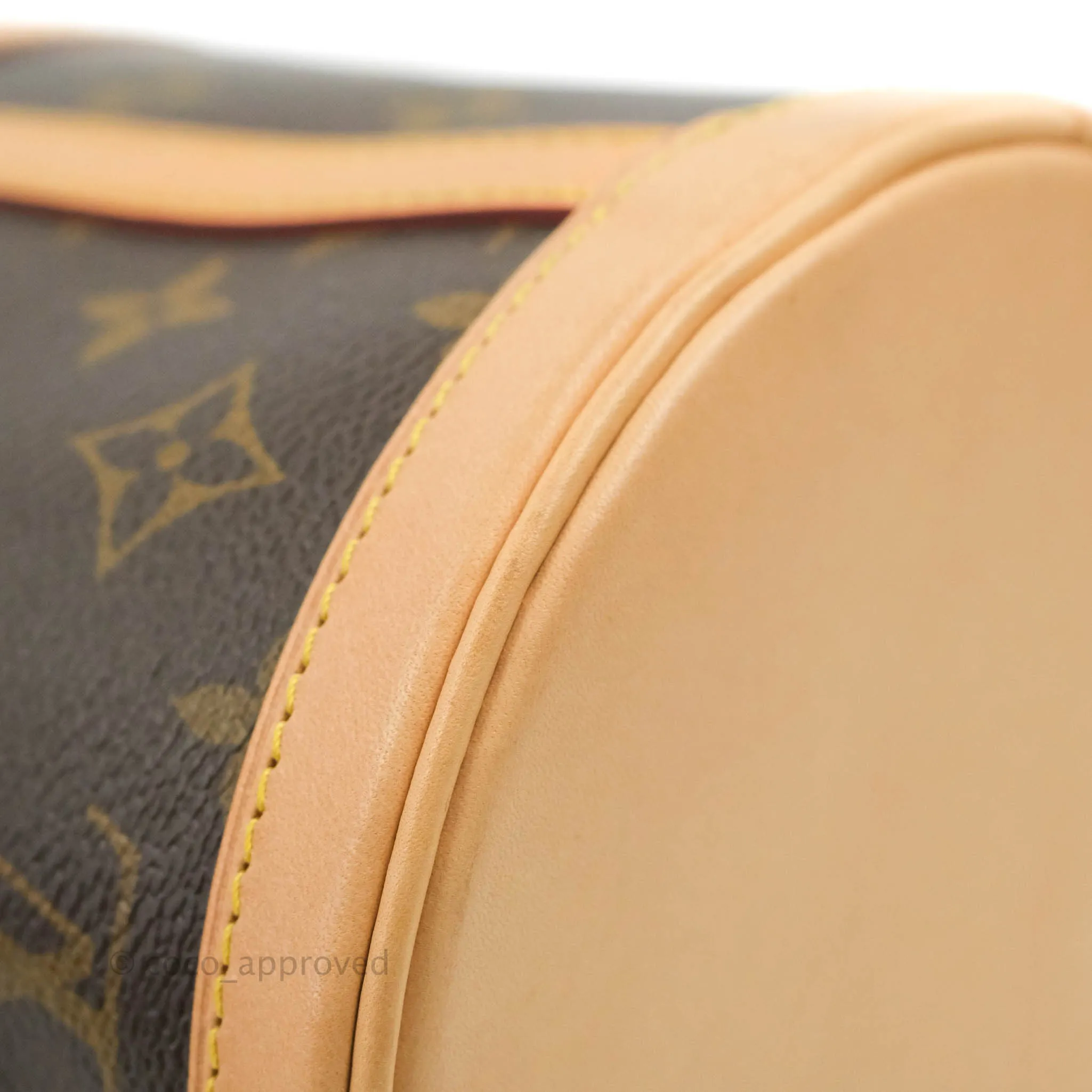 Louis Vuitton Duffle Bucket Bag Monogram Canvas