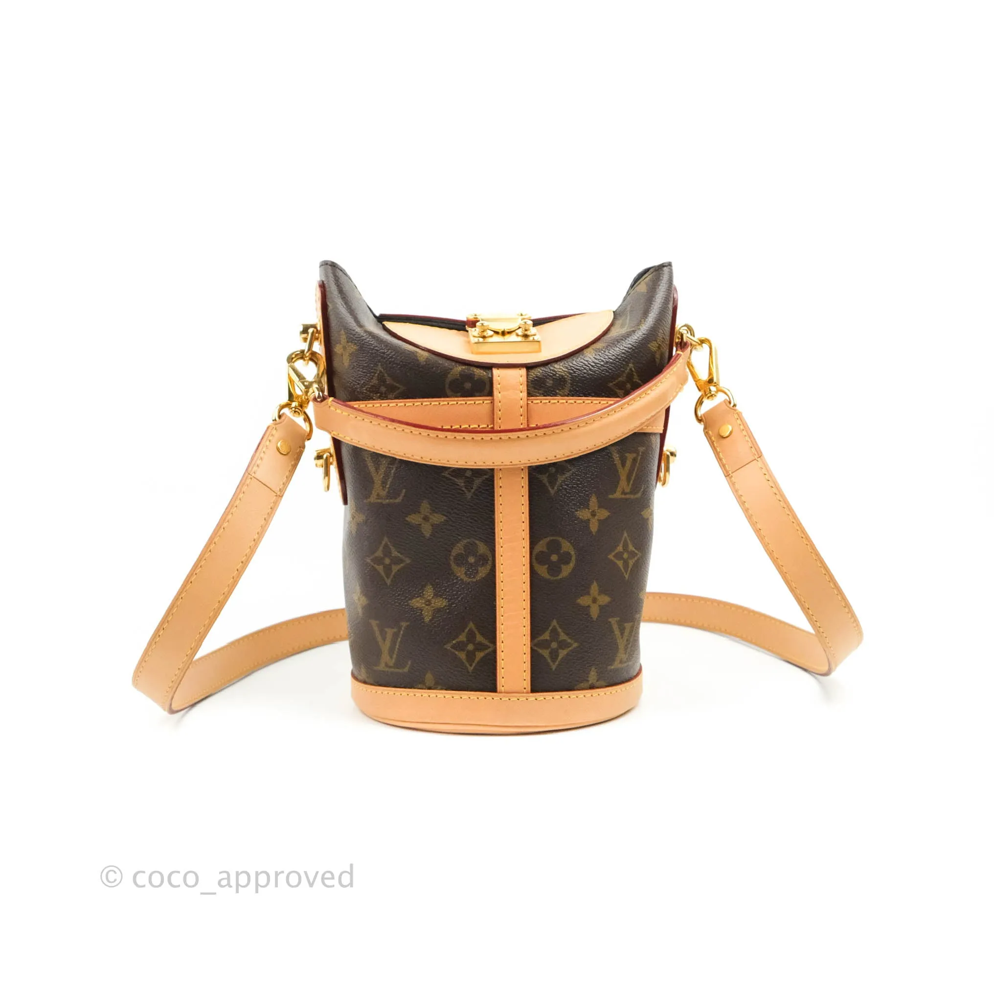 Louis Vuitton Duffle Bucket Bag Monogram Canvas