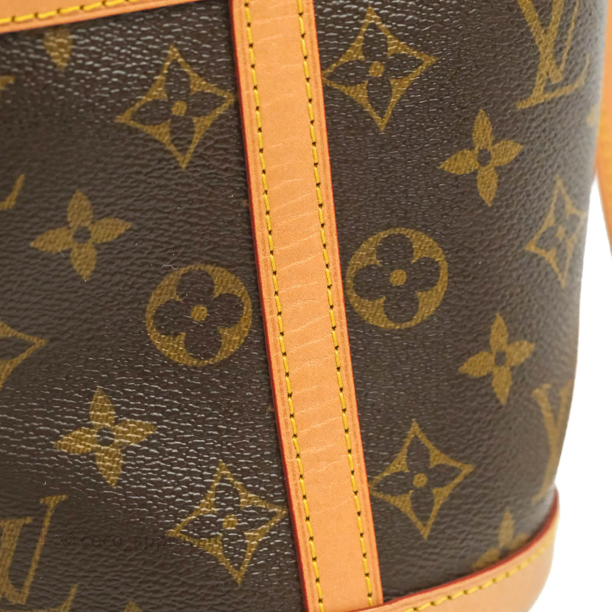 Louis Vuitton Duffle Bucket Bag Monogram Canvas