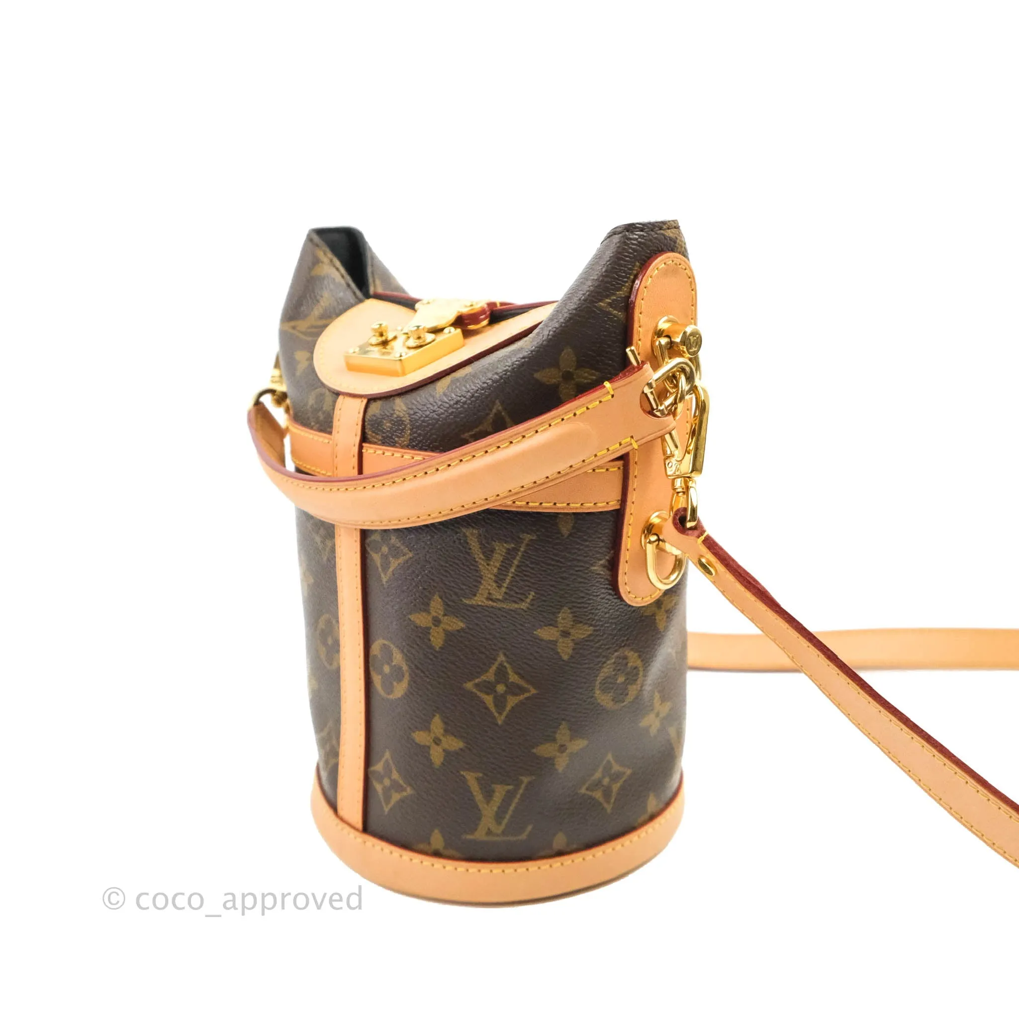 Louis Vuitton Duffle Bucket Bag Monogram Canvas