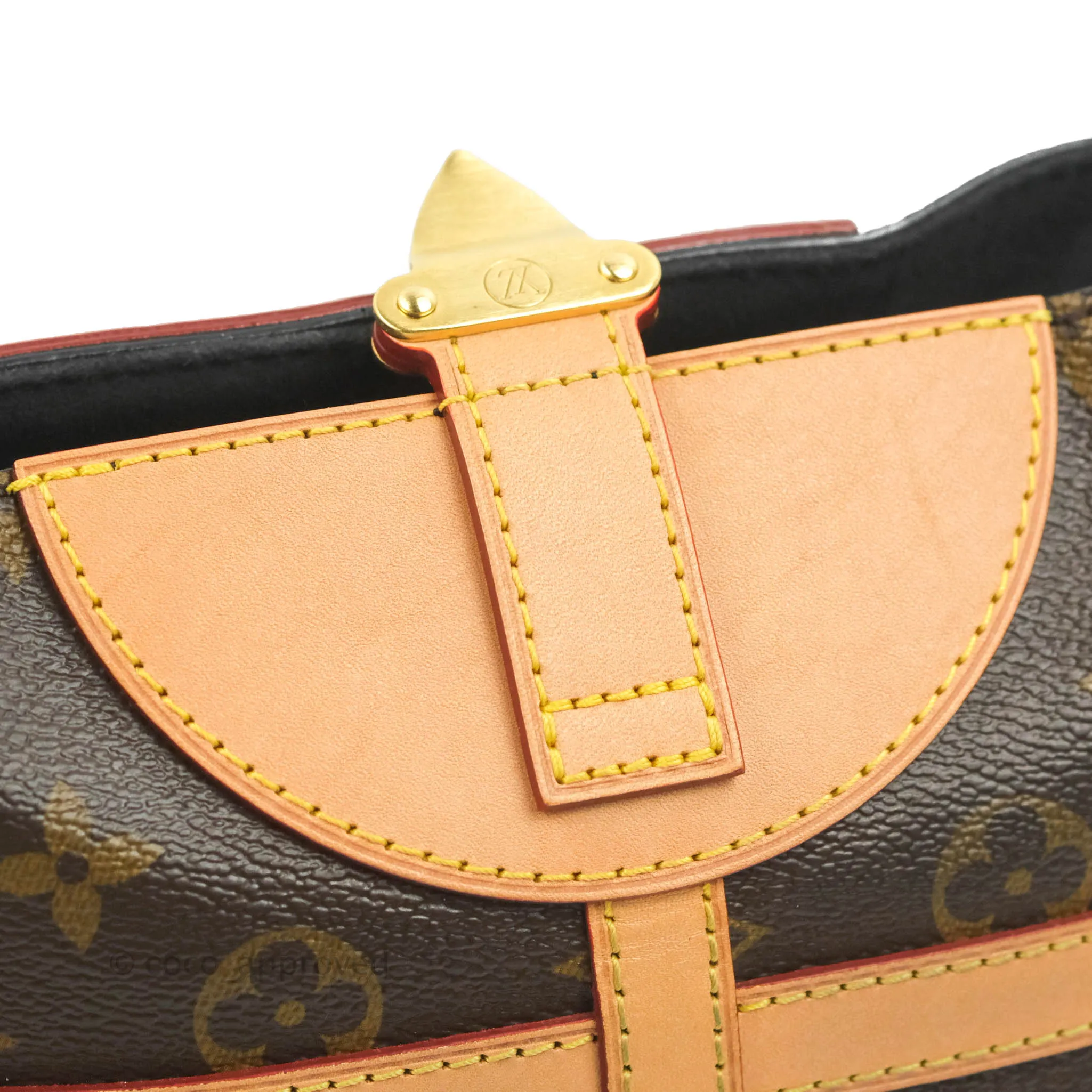 Louis Vuitton Duffle Bucket Bag Monogram Canvas