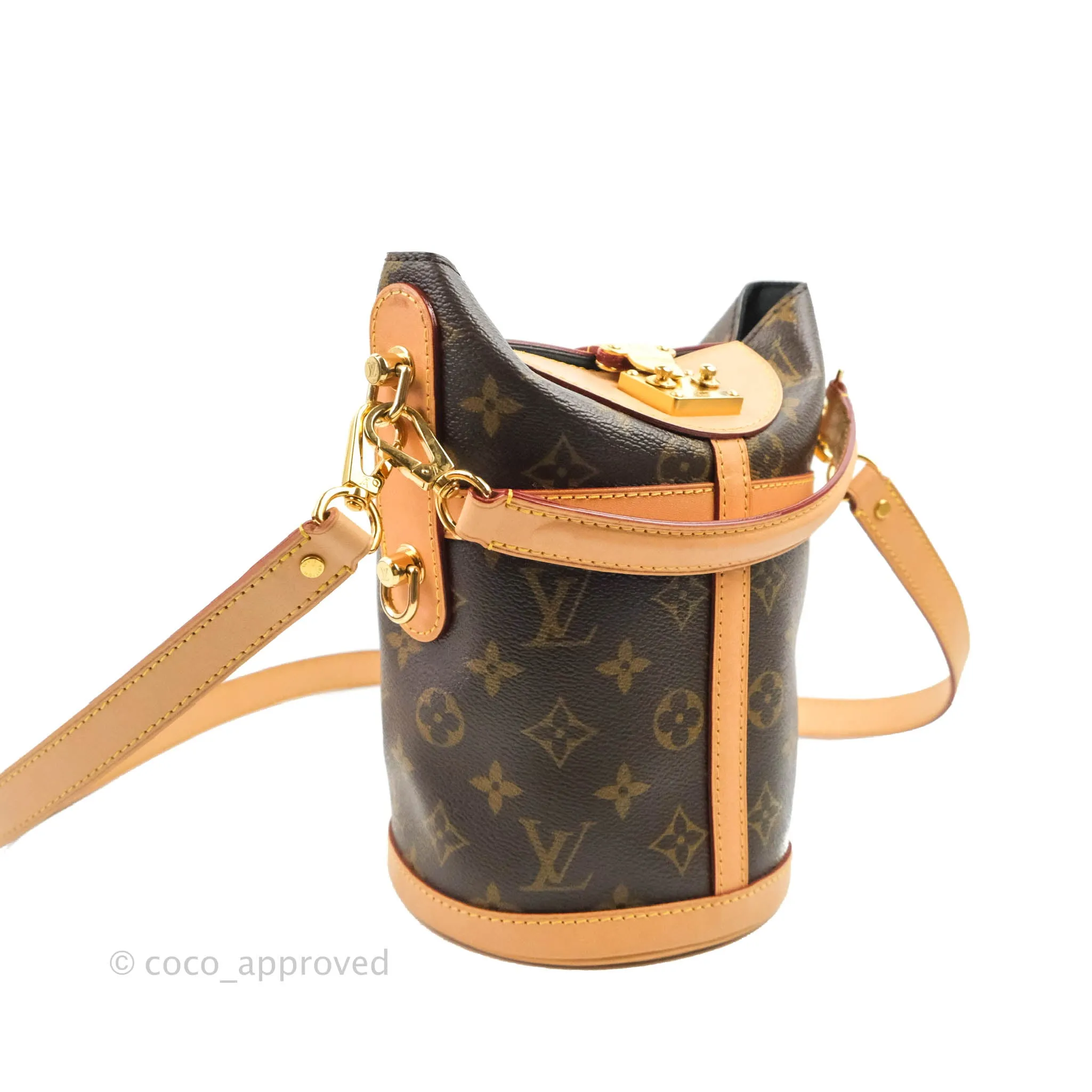 Louis Vuitton Duffle Bucket Bag Monogram Canvas