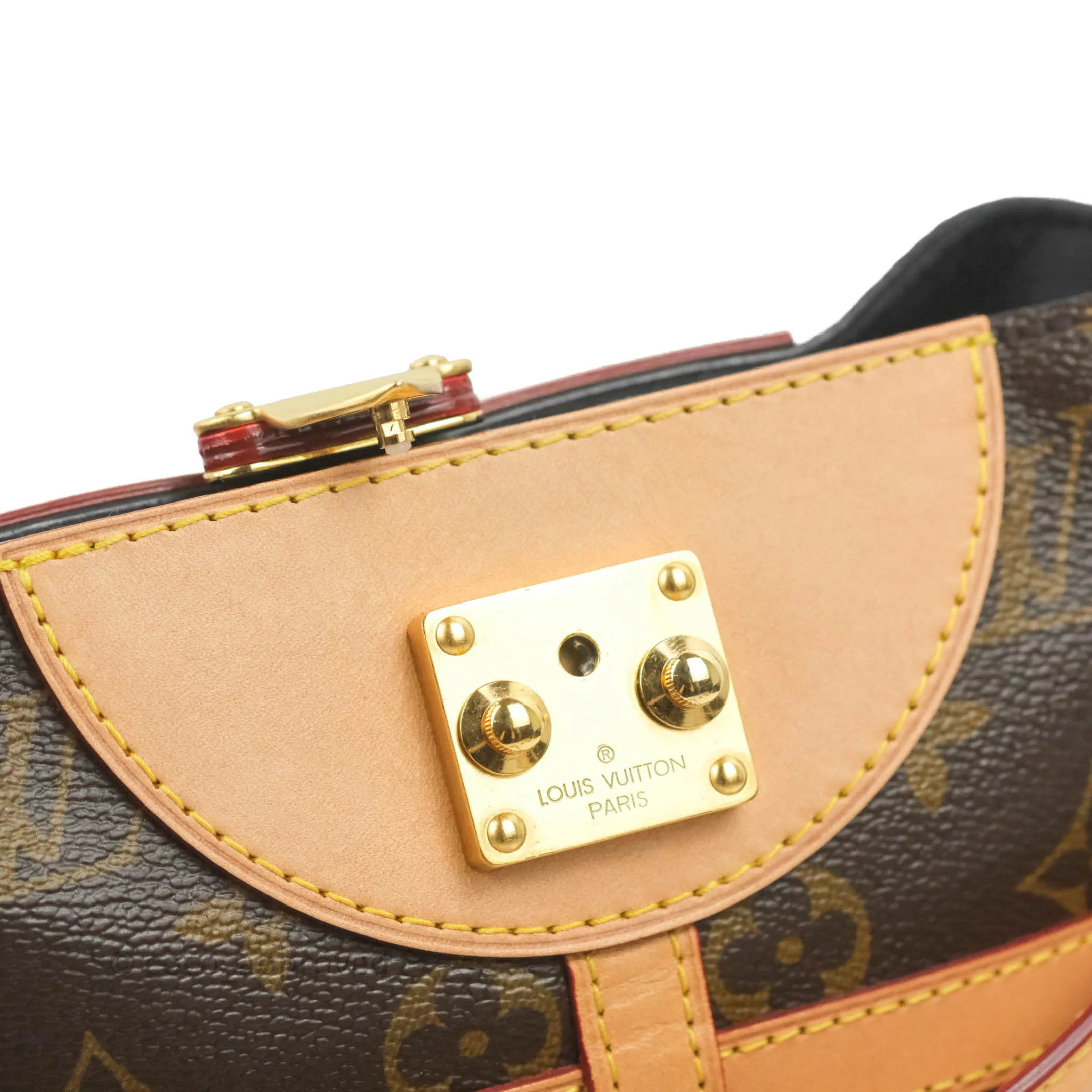 Louis Vuitton Duffle Bucket Bag Monogram Canvas