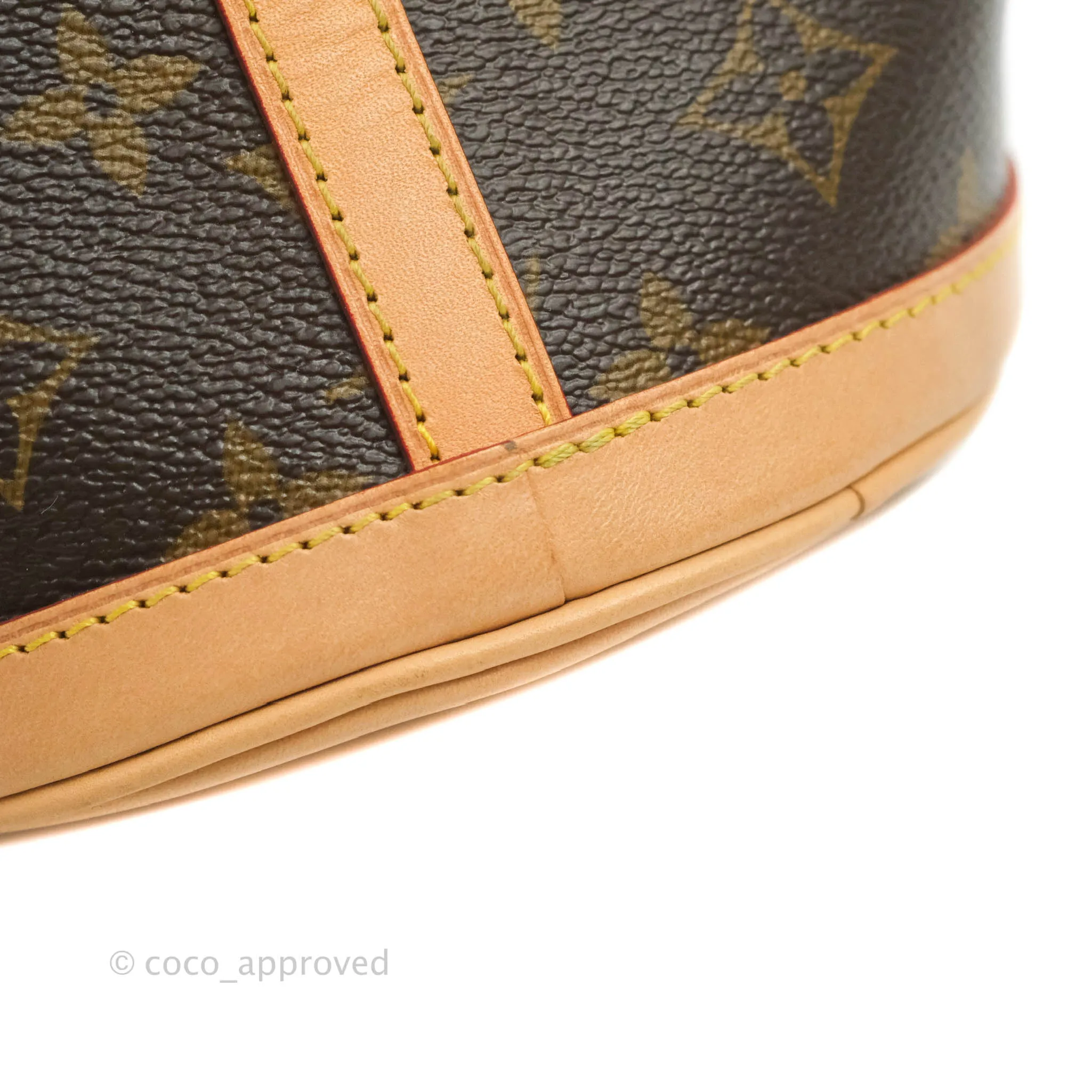 Louis Vuitton Duffle Bucket Bag Monogram Canvas