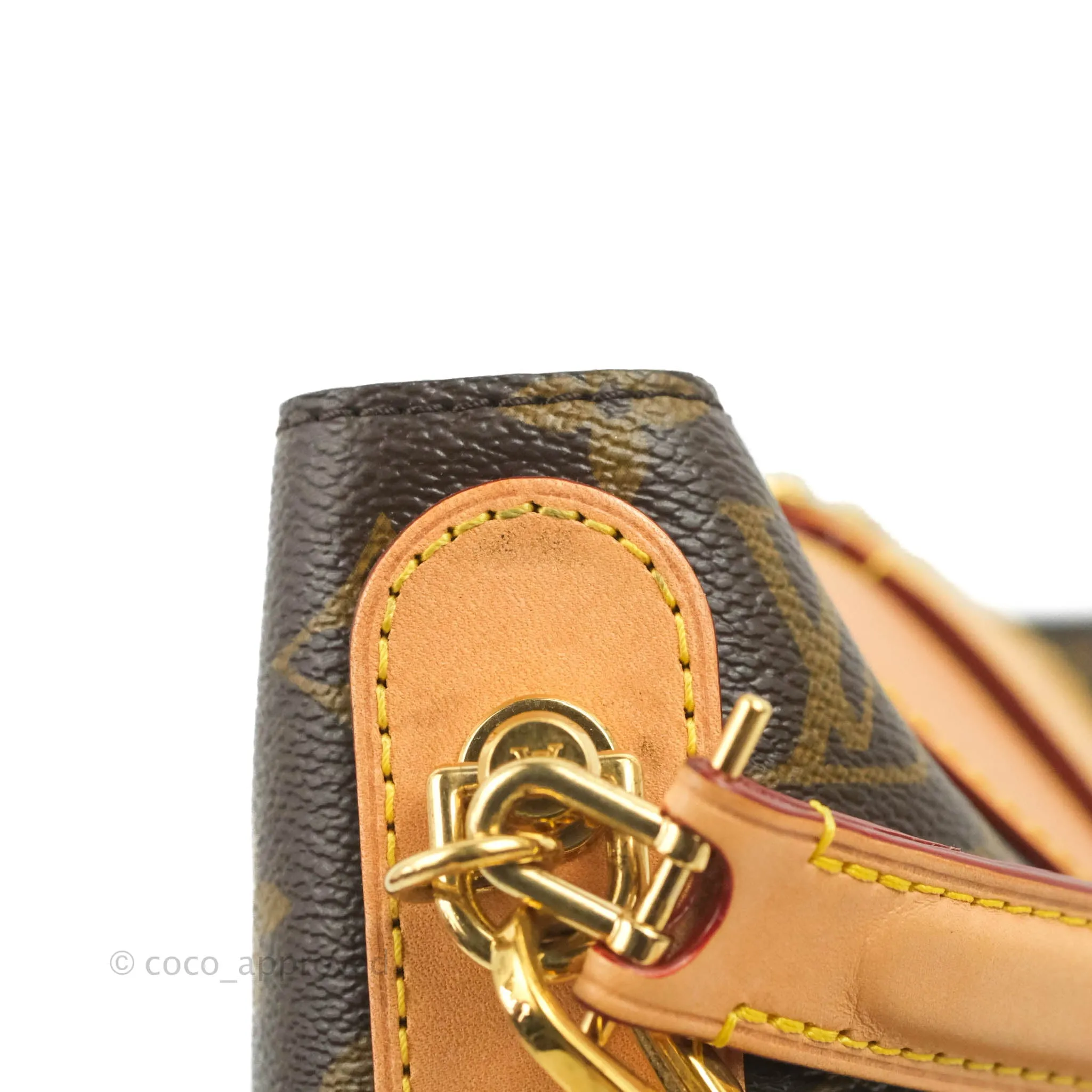 Louis Vuitton Duffle Bucket Bag Monogram Canvas