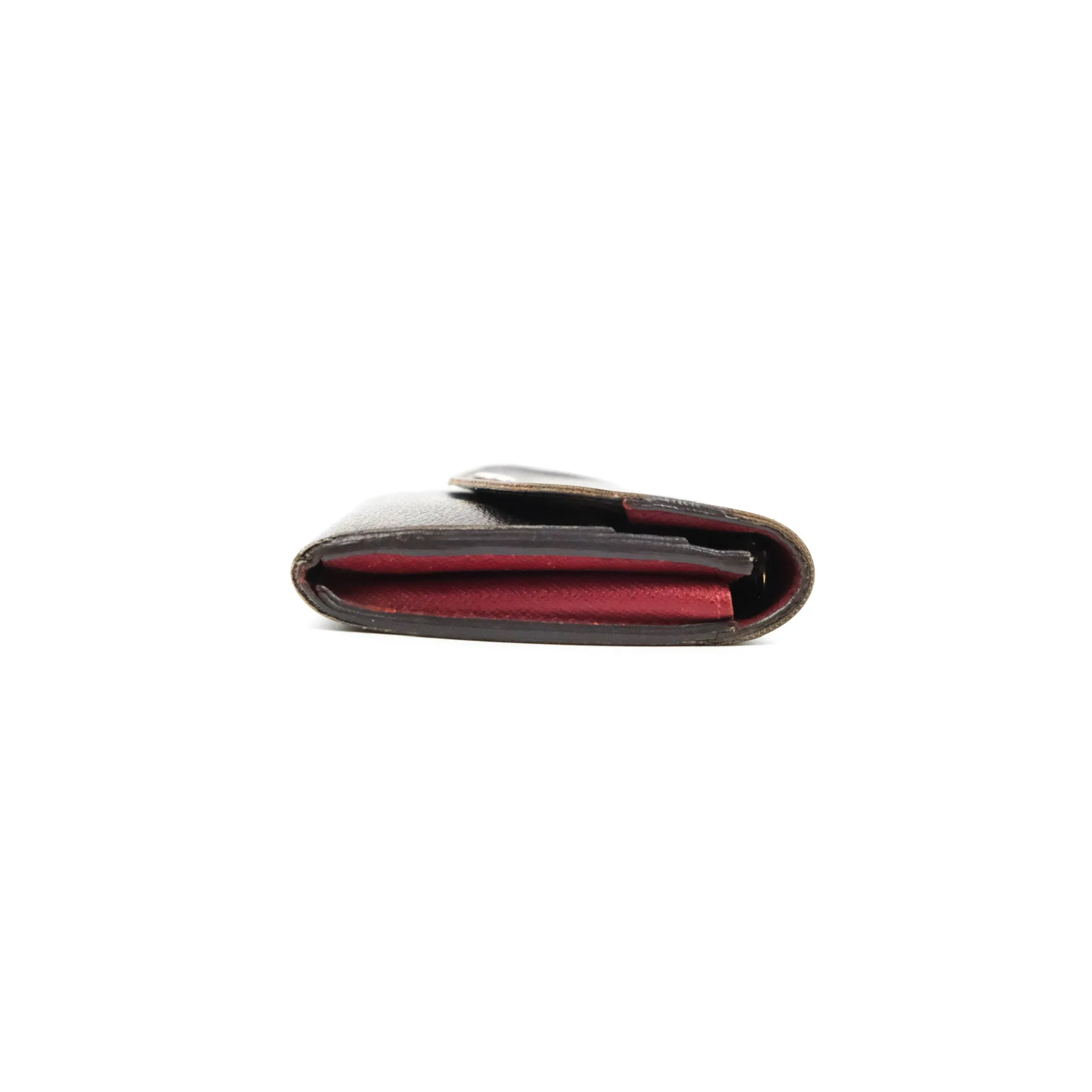 Louis Vuitton Emilie Wallet Monogram Red