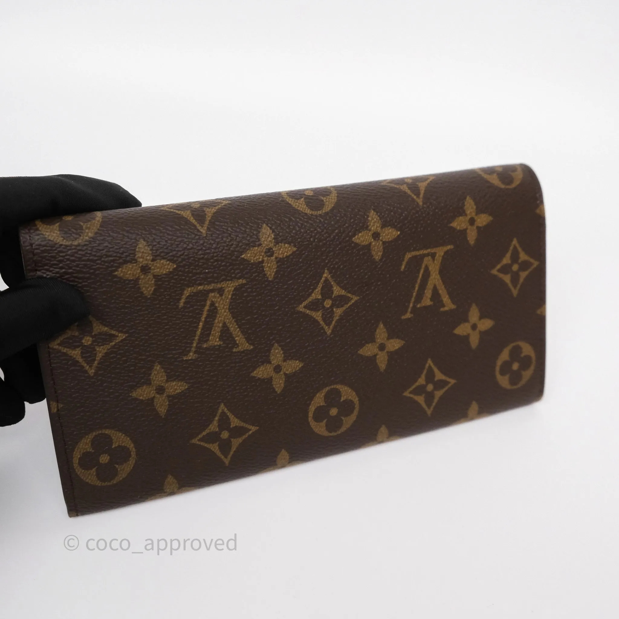 Louis Vuitton Emilie Wallet Monogram Rose Ballerine